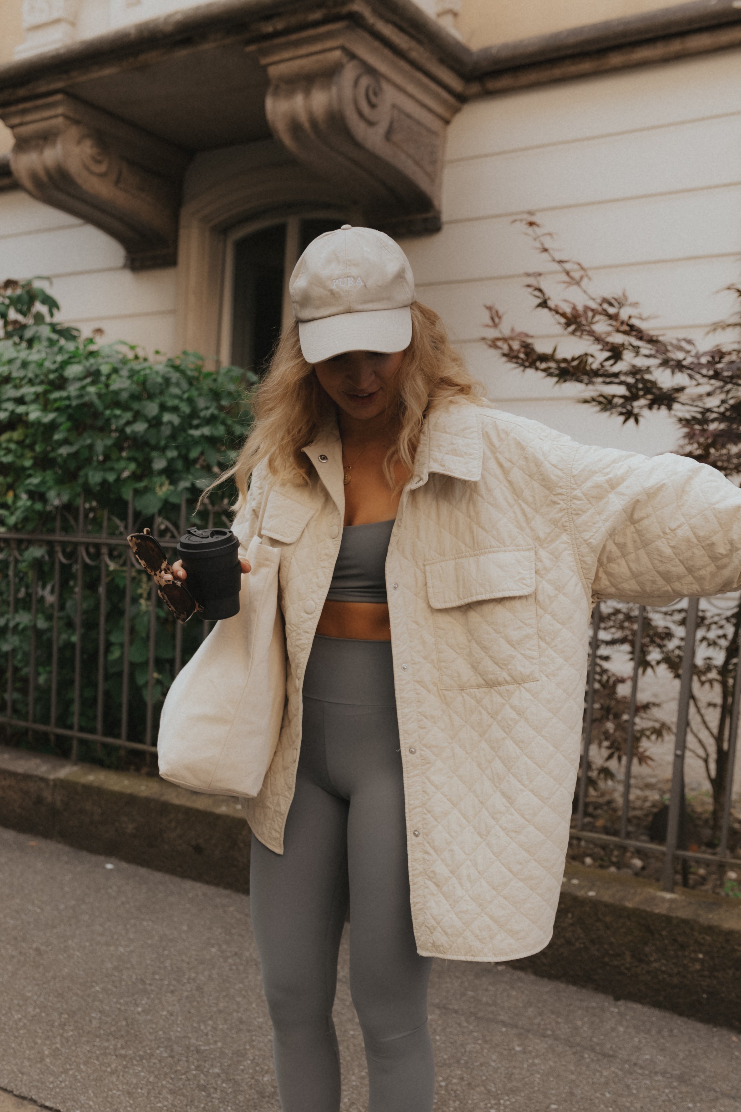 Beige Cap THE PURA aus 100% Bio-Baumwolle von Pura Clothing