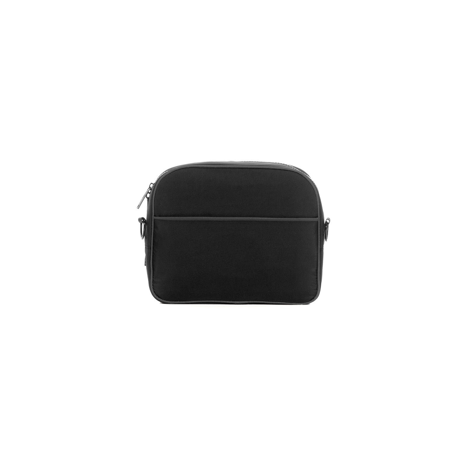 Sac bandoulière noir Tokay Tech (2,5l) fabriqué à partir de bouteilles en plastique PET recyclées de Lefrik