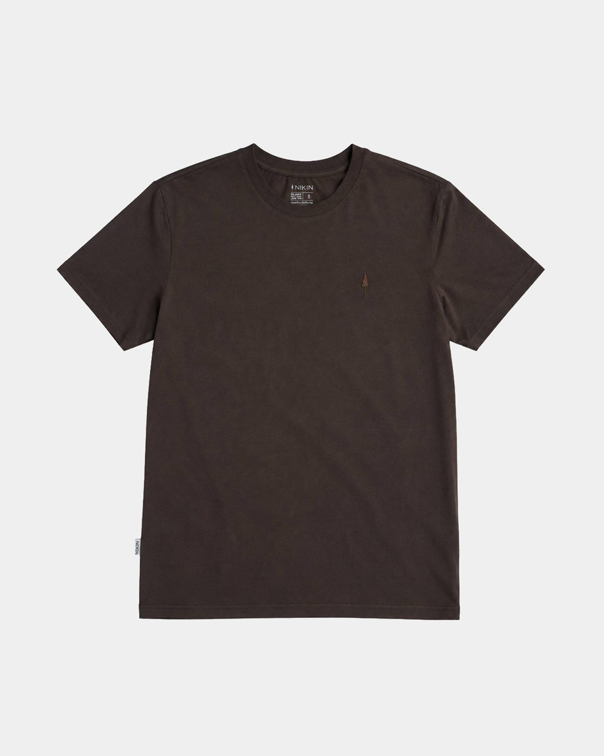 Braunes T-Shirt aus Bio-Baumwolle von Nikin