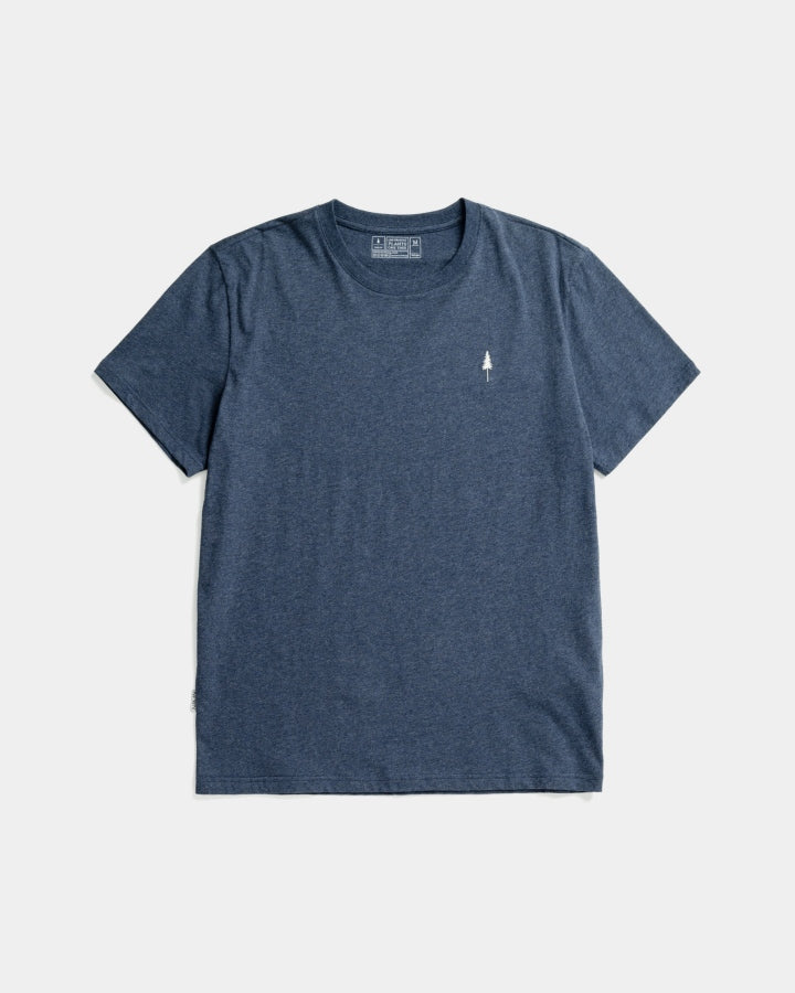 Blaues T-Shirt Tree aus Bio-Baumwolle von Nikin