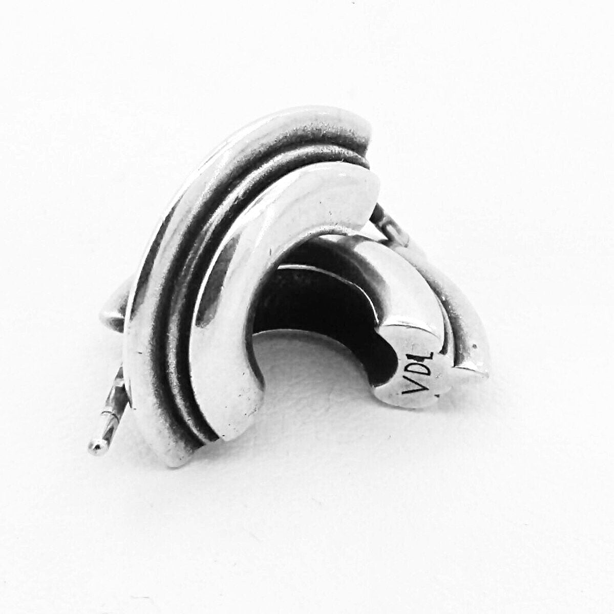 Petite bague demi-créole PNEUS