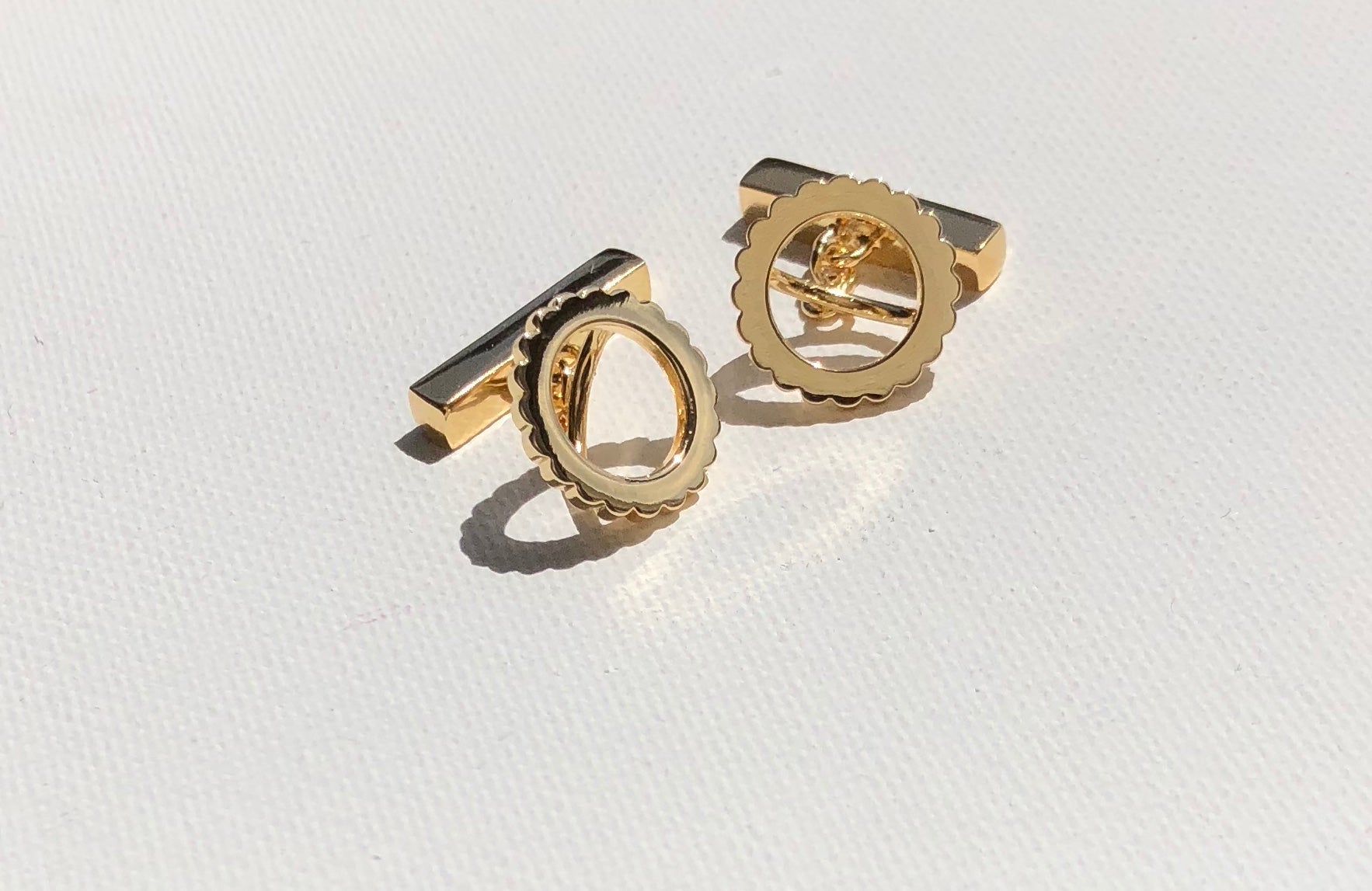 Gemelli INGRANAGGI cufflinks made of silver by V Design Lab