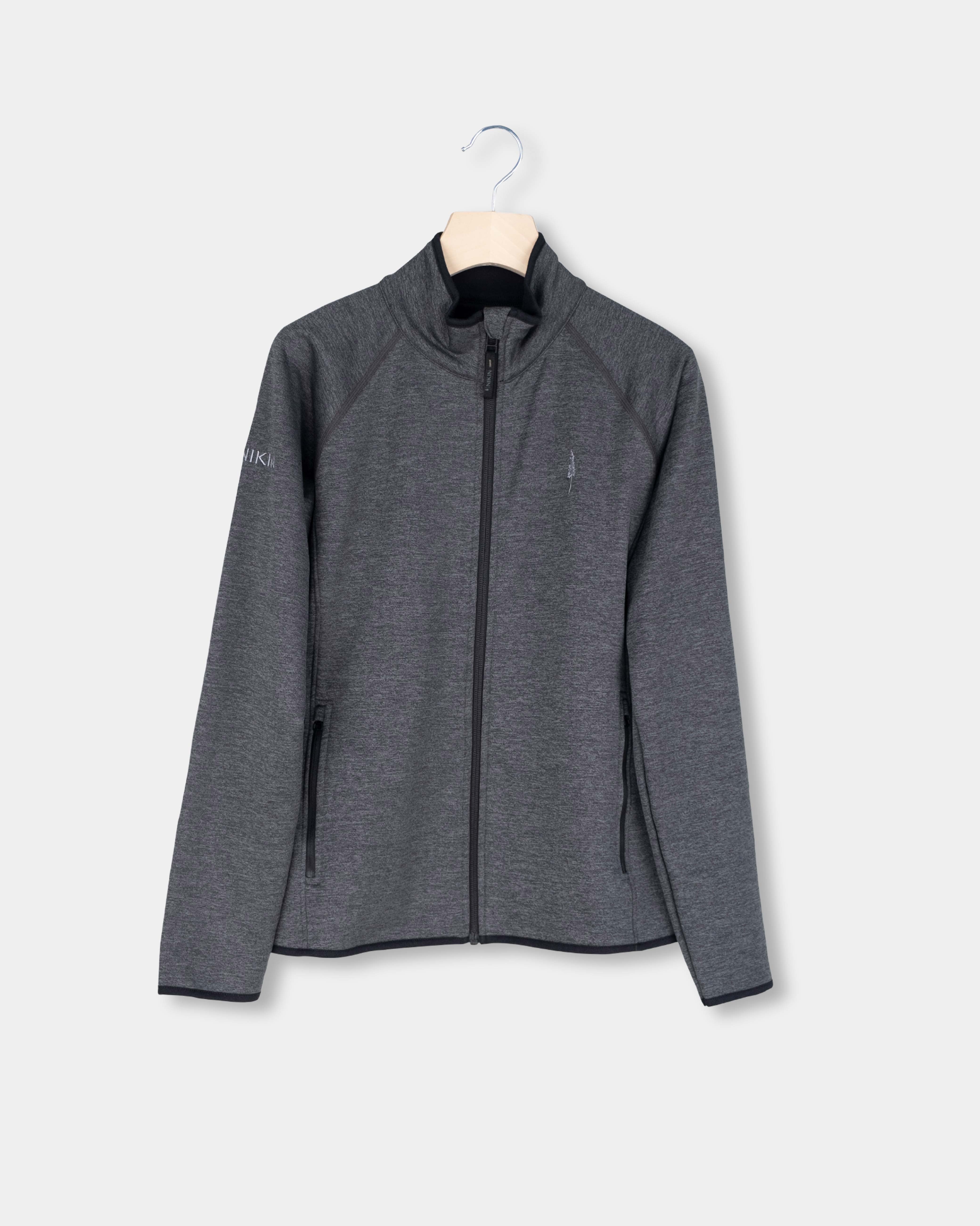 TreeJacket Fleece Outdoor Women Anthracite Mel - JACKET - NIKIN