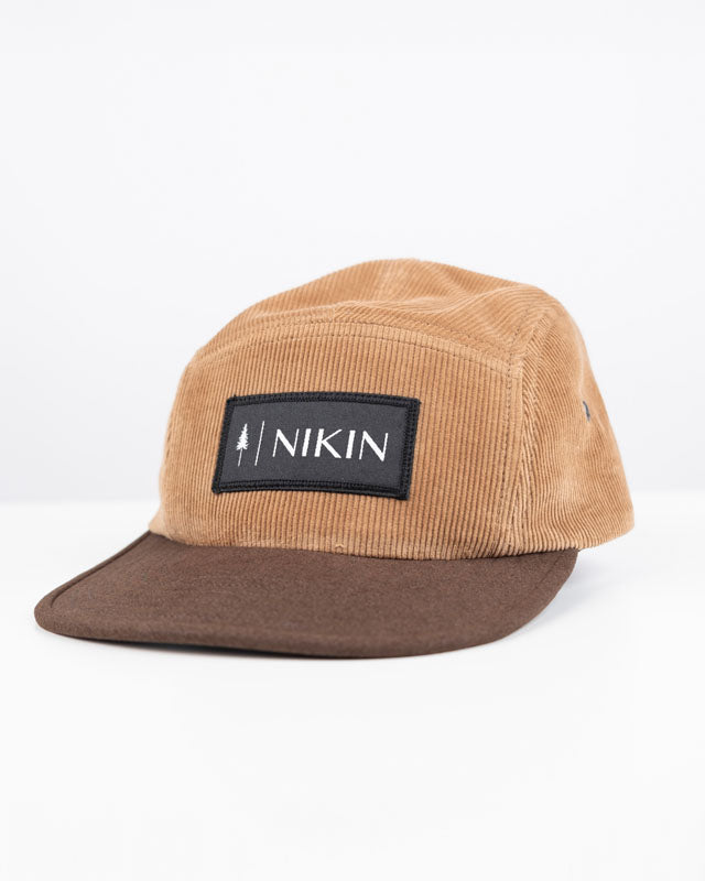 TreeCap 5Panel Corduroy Caramel - CAP - NIKIN