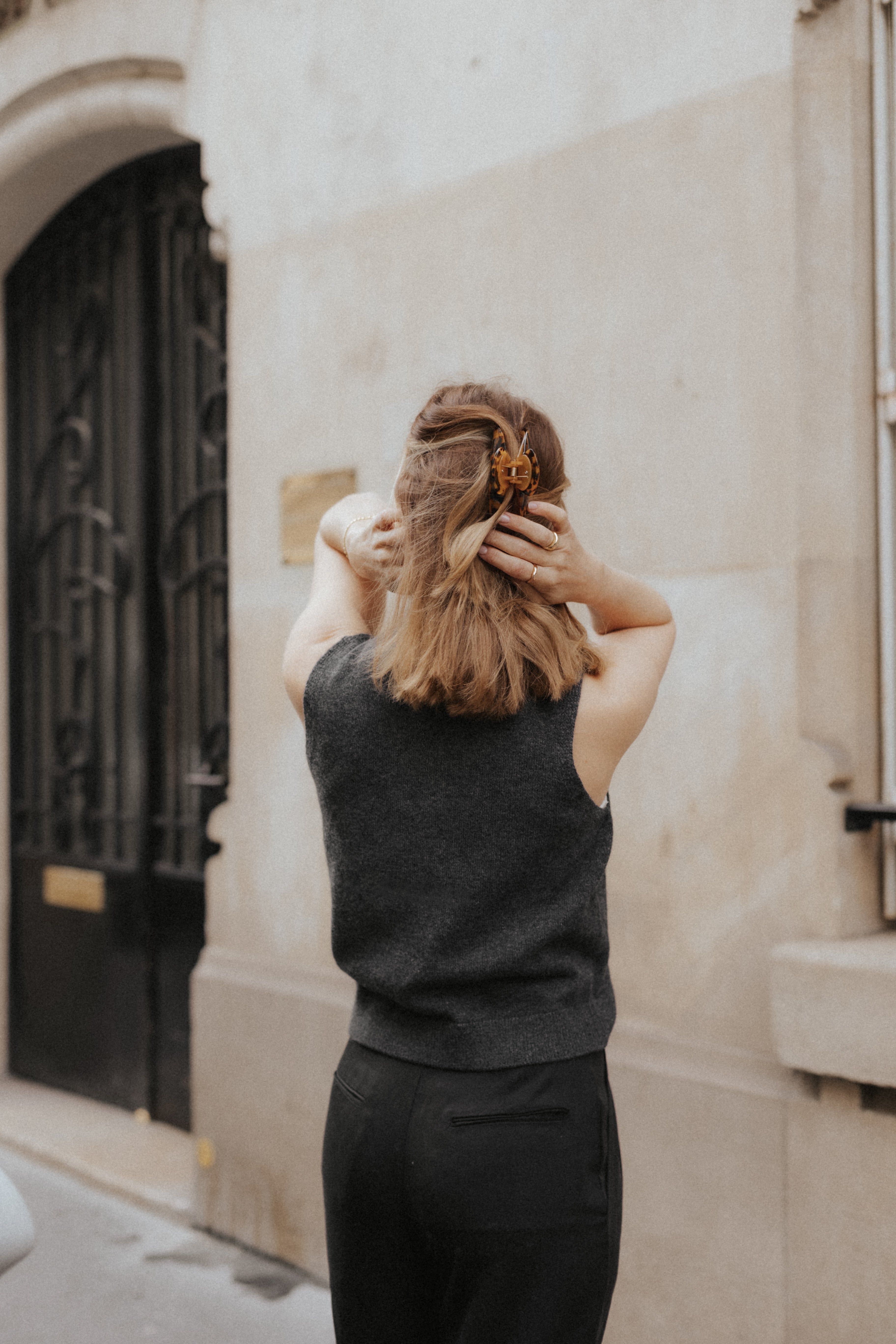 MOCK NECK TANK CASHMERE from Pura Clothing
