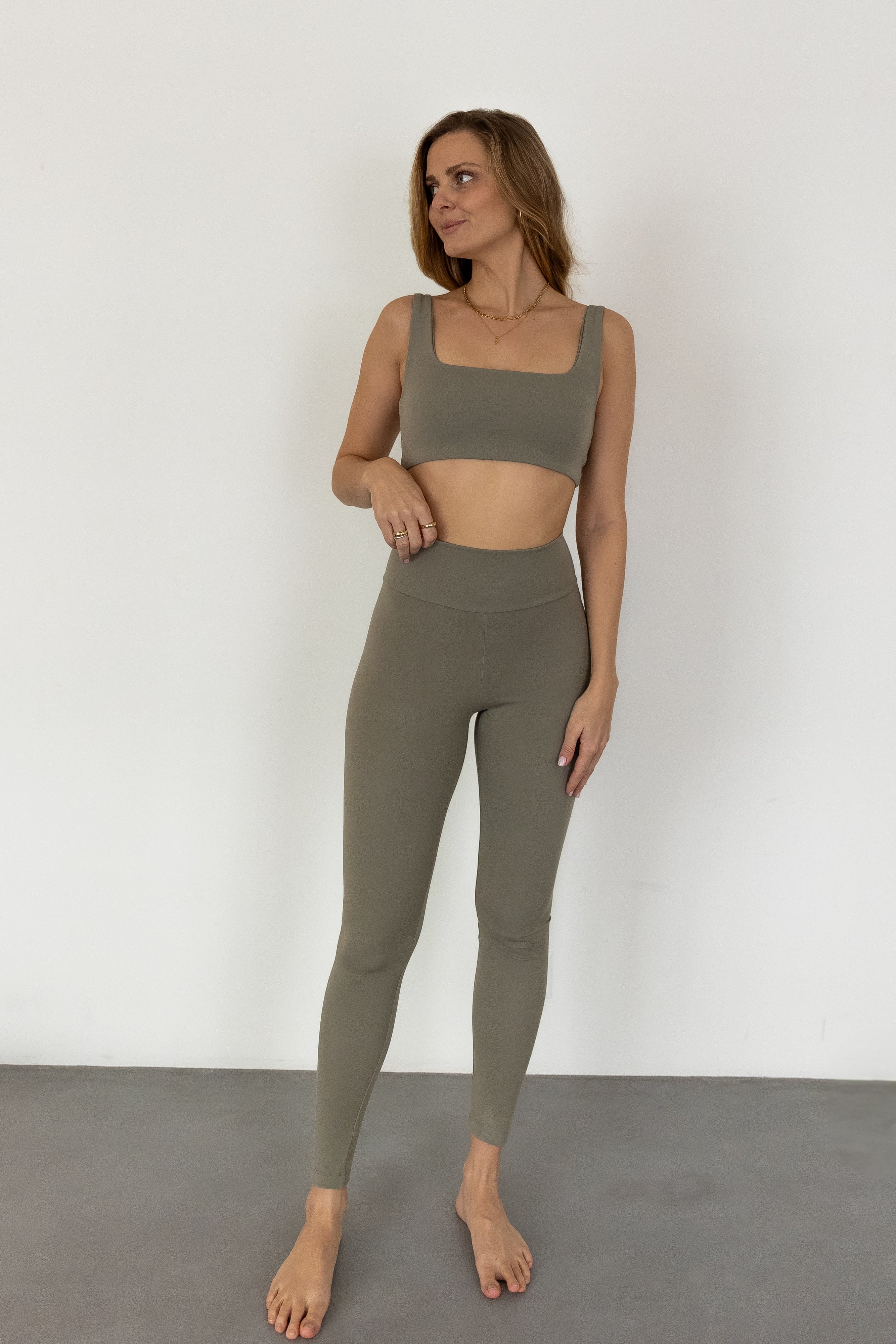 LEGGINGS MOLY TENCEL OLIVE