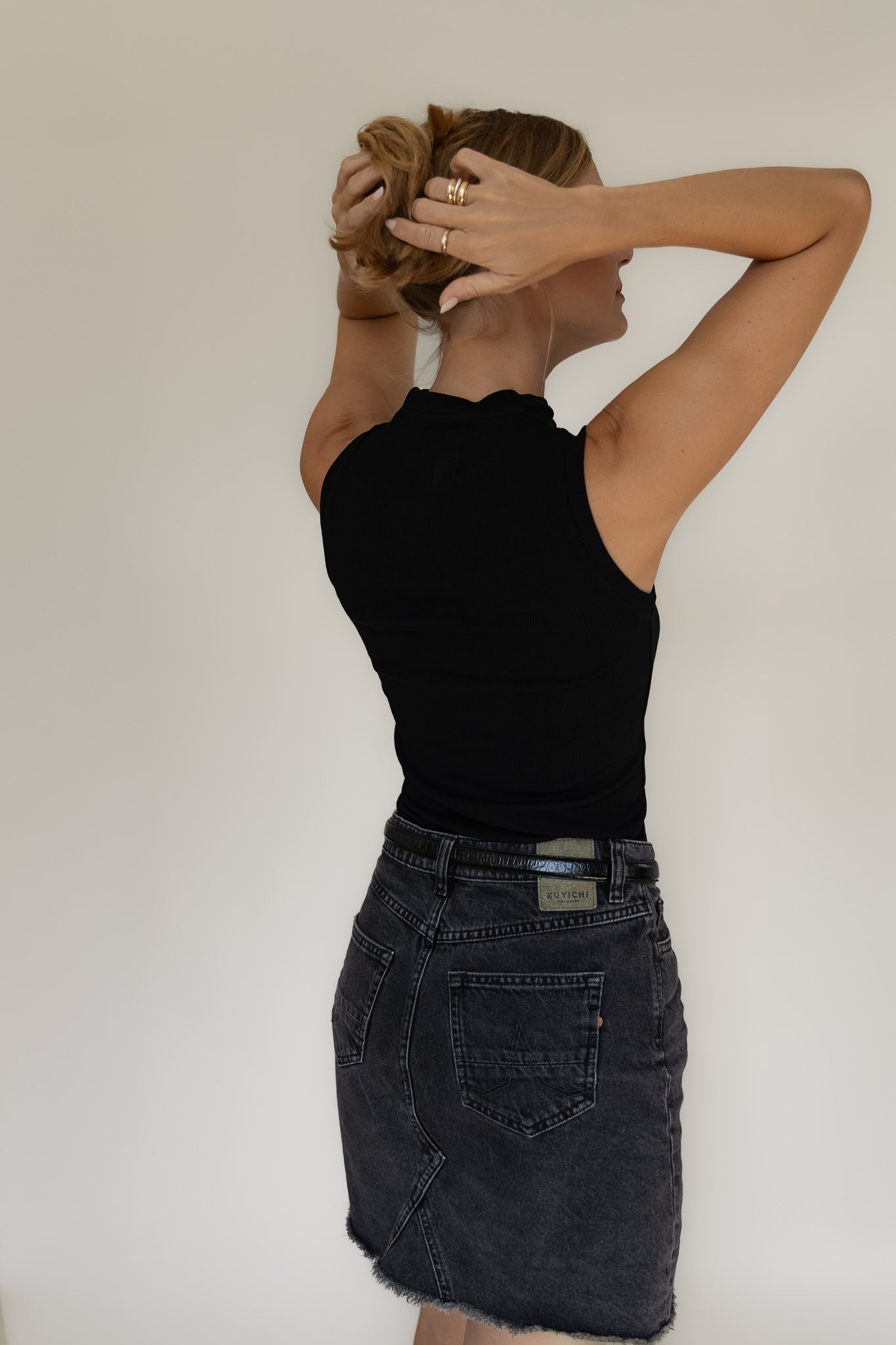 Black modal top from Pura Clothing