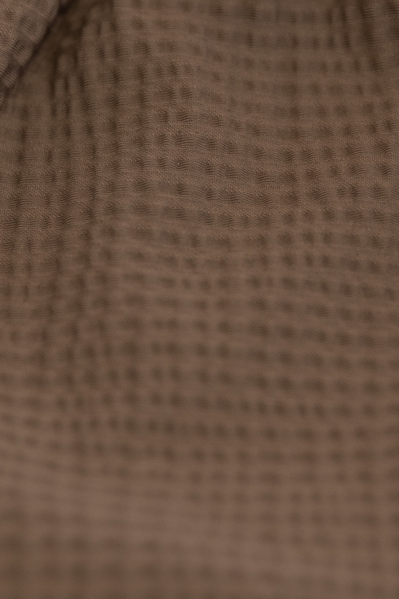 Bas de bikini marron KALIMERA en polyamide recyclé par Pura Clothing