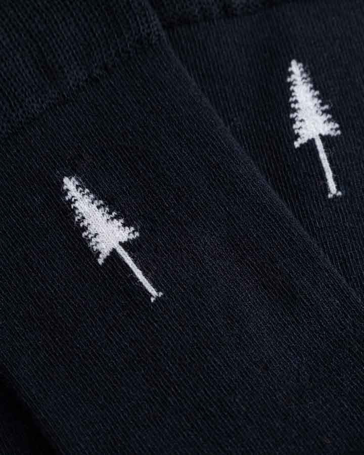 Dunkelblaues Socken-Set Tree Standard aus Tencel von Nikin