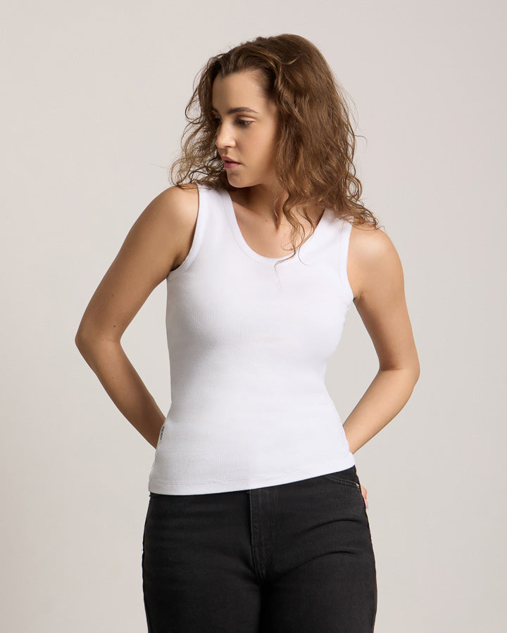 Weisses Top Tree aus Bio-Baumwolle von Nikin