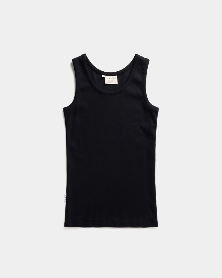 Schwarzes Top Tree aus Bio-Baumwolle von Nikin