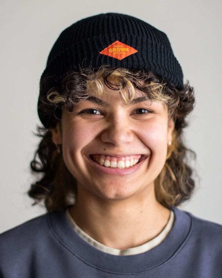 Dunkelblaue Mütze Treeanie Shorty Anniversary von Nikin