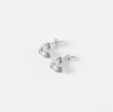 Petite bague demi-créole PNEUS