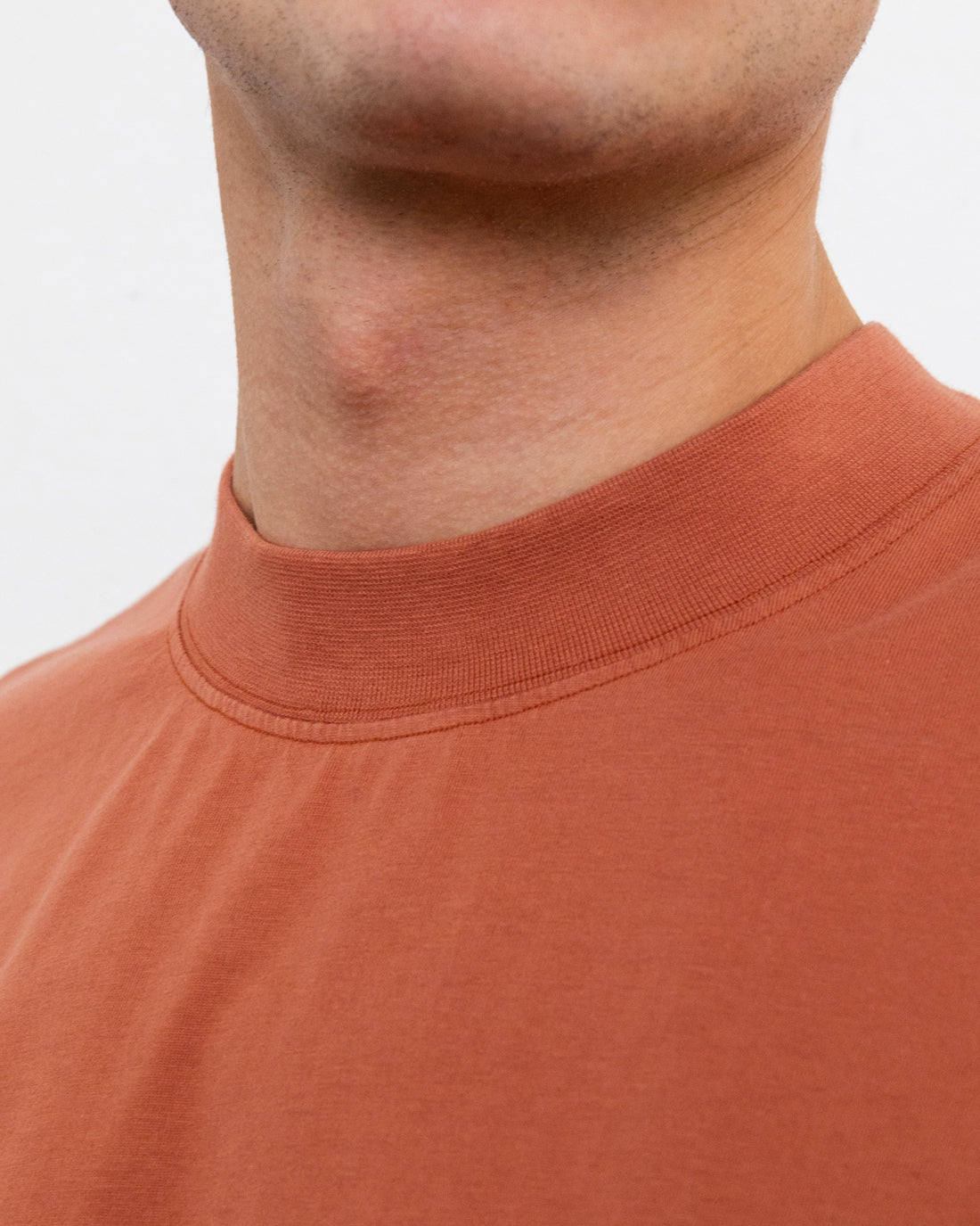 T-shirt rouge 100% coton biologique de Rotholz