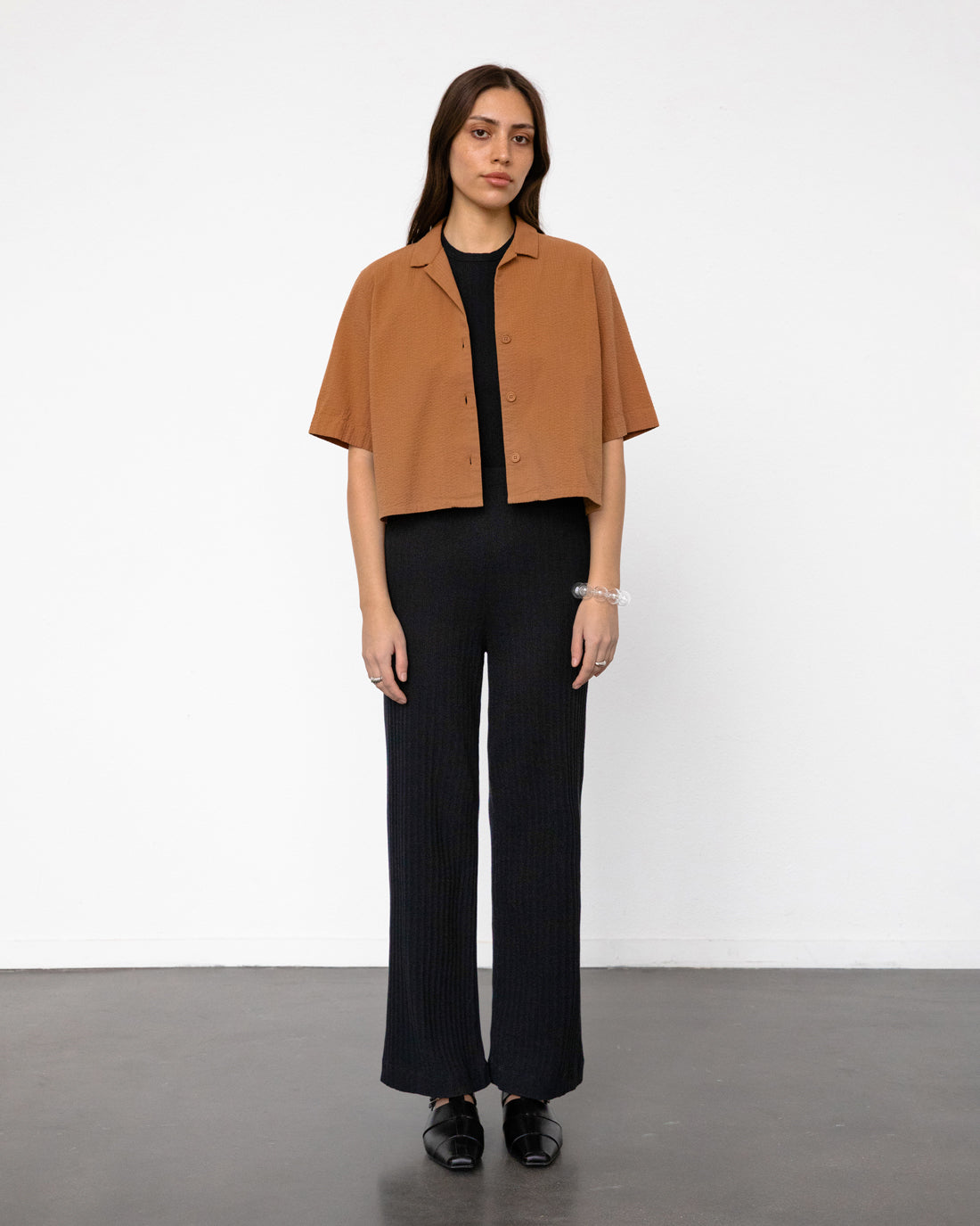 Light brown shirt made from 100% organic cotton from Rotholz
