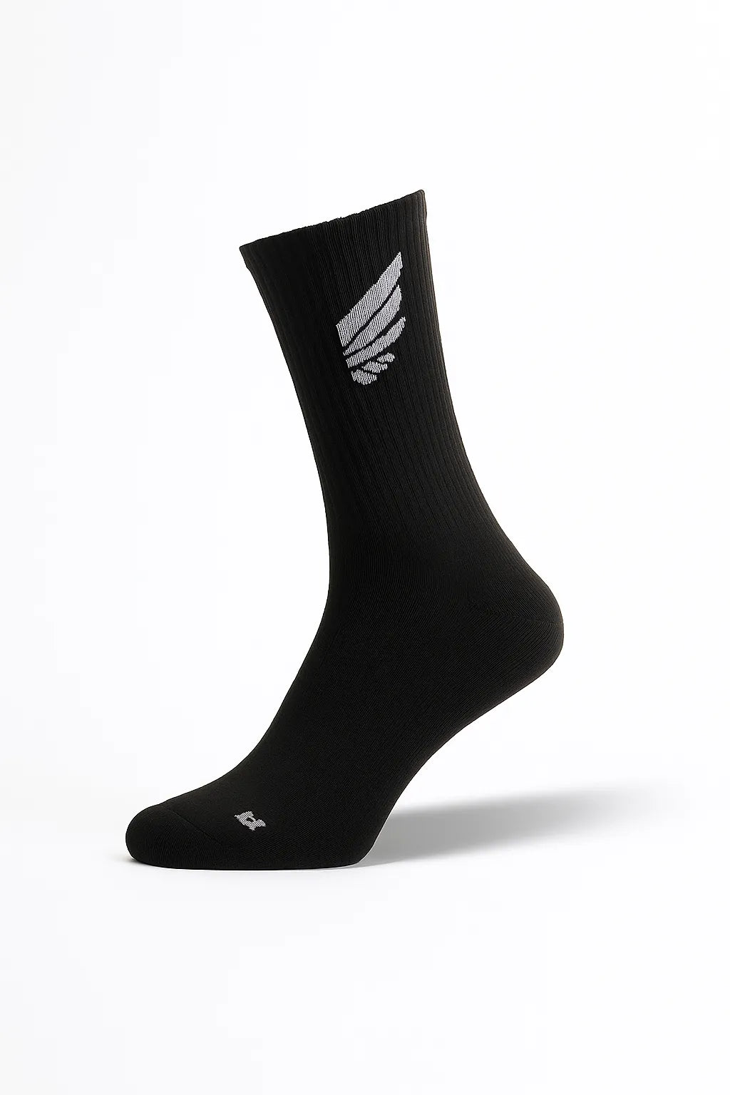 Black Crew Socks by Nivays