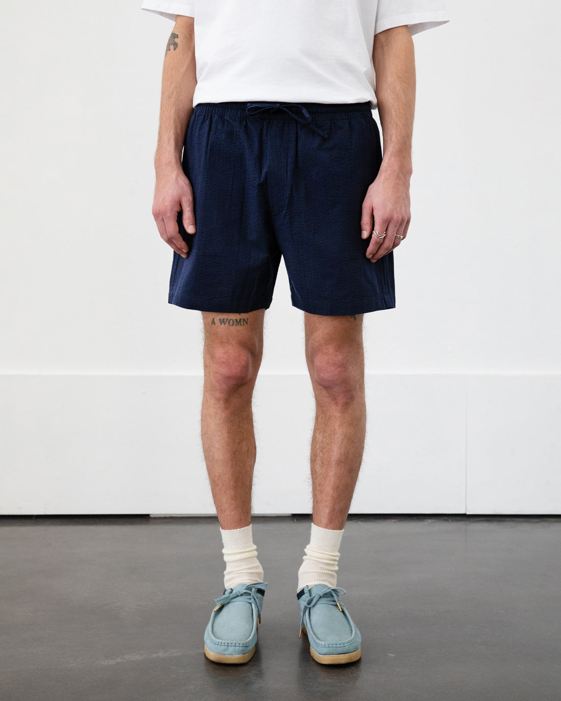 Pantalon bleu foncé en coton 100 % biologique de Rotholz
