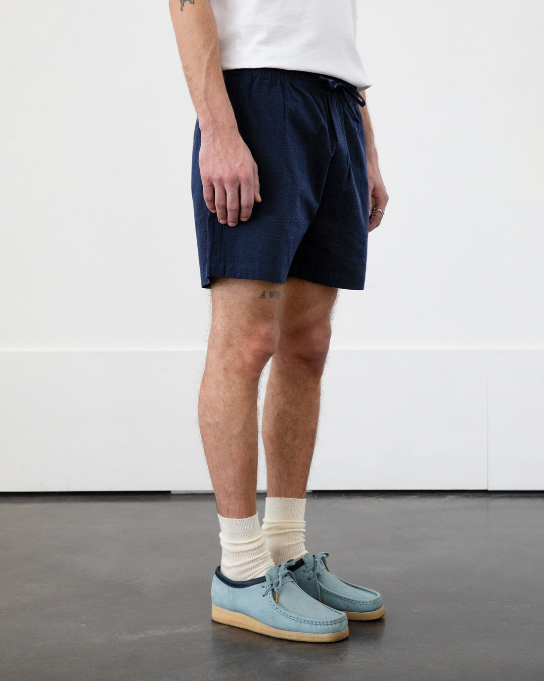 Pantalon bleu foncé en coton 100 % biologique de Rotholz