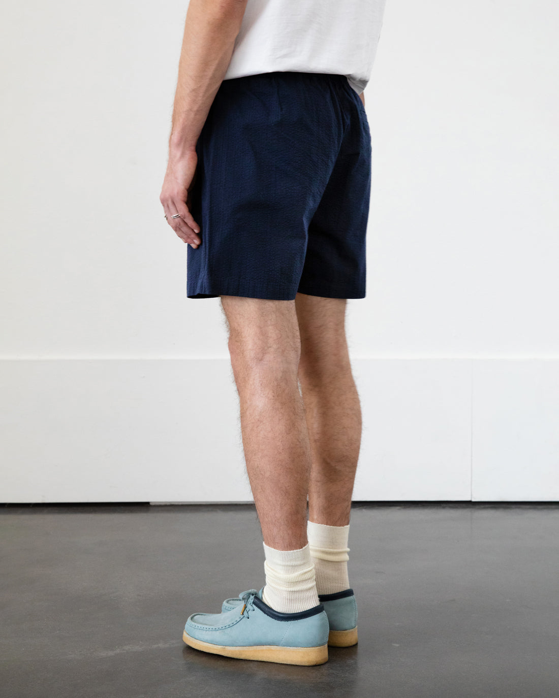 Pantalon bleu foncé en coton 100 % biologique de Rotholz