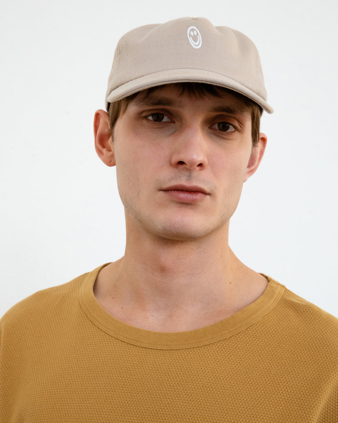 Beige Cap Smiling Floppy aus 100% Bio-Baumwolle von Rotholz