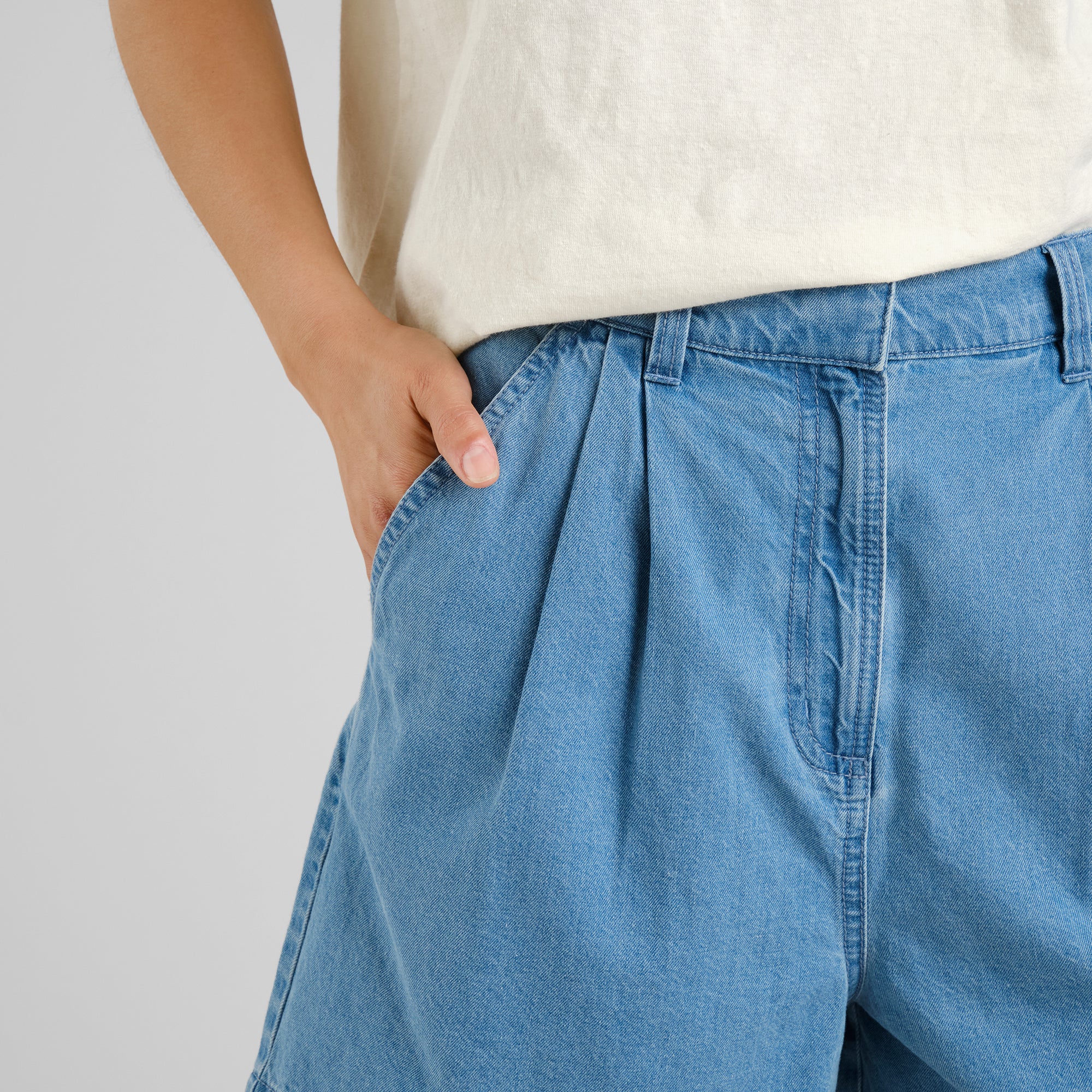 Jeans shorts Djupvik made of organic cotton by Dedicated