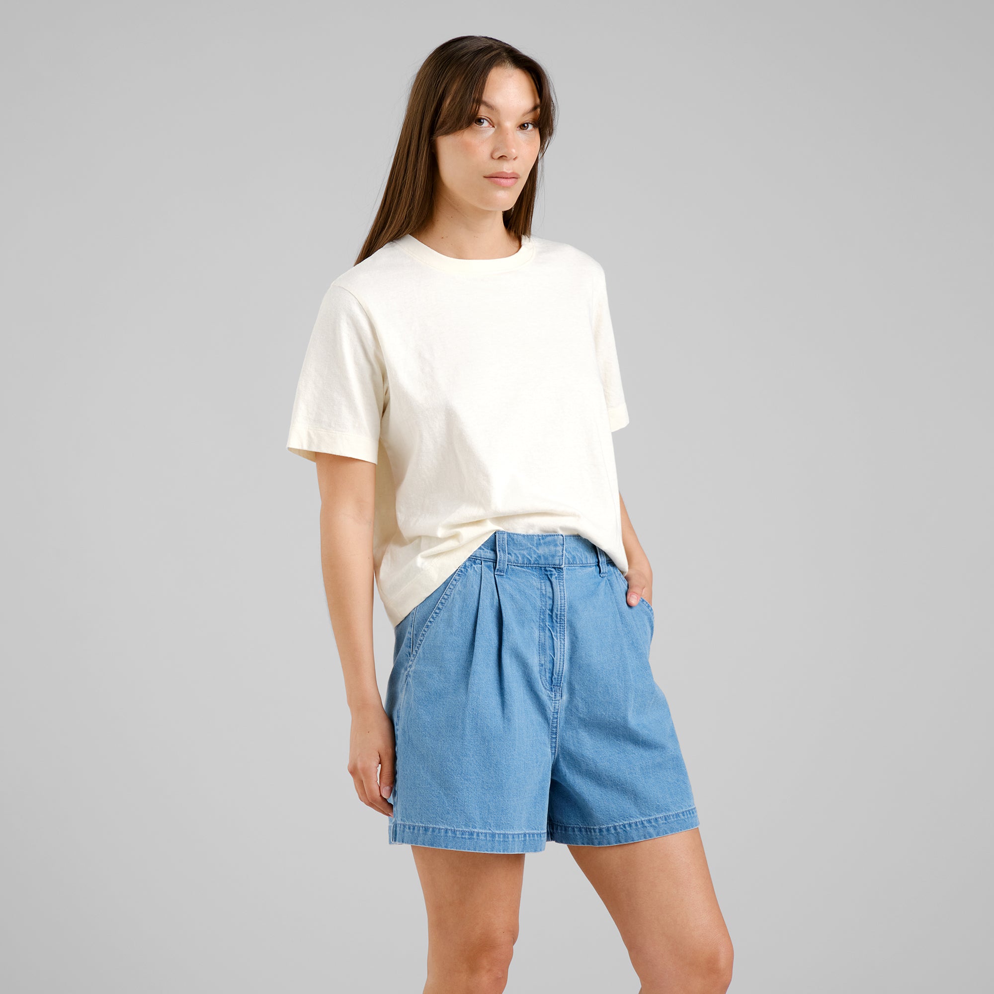Jeans shorts Djupvik made of organic cotton by Dedicated