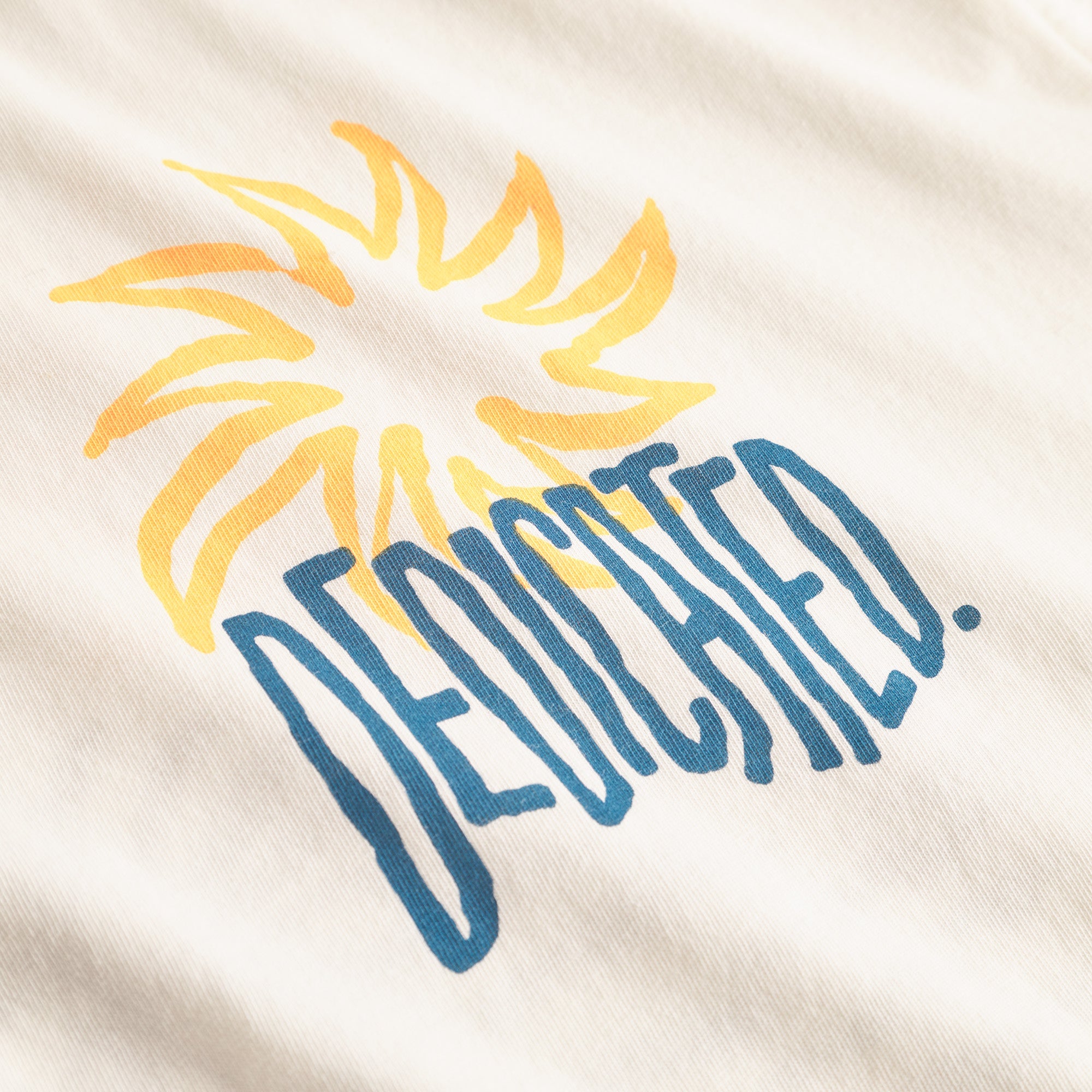 T-Shirt Stockholm Sun and Sea 100% Bio Baumwolle in offwhite