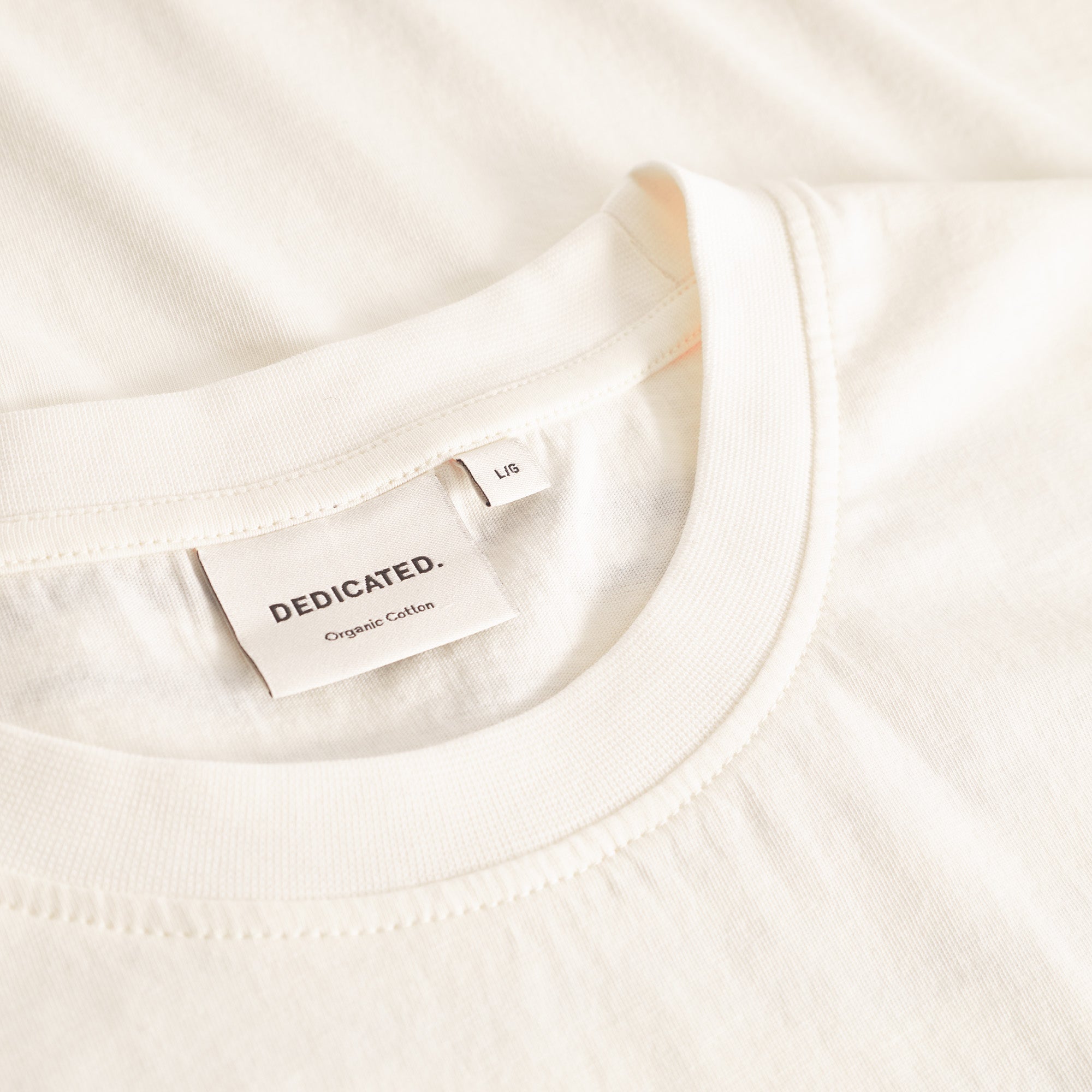 T-Shirt Stockholm Sun and Sea 100% Bio Baumwolle in offwhite