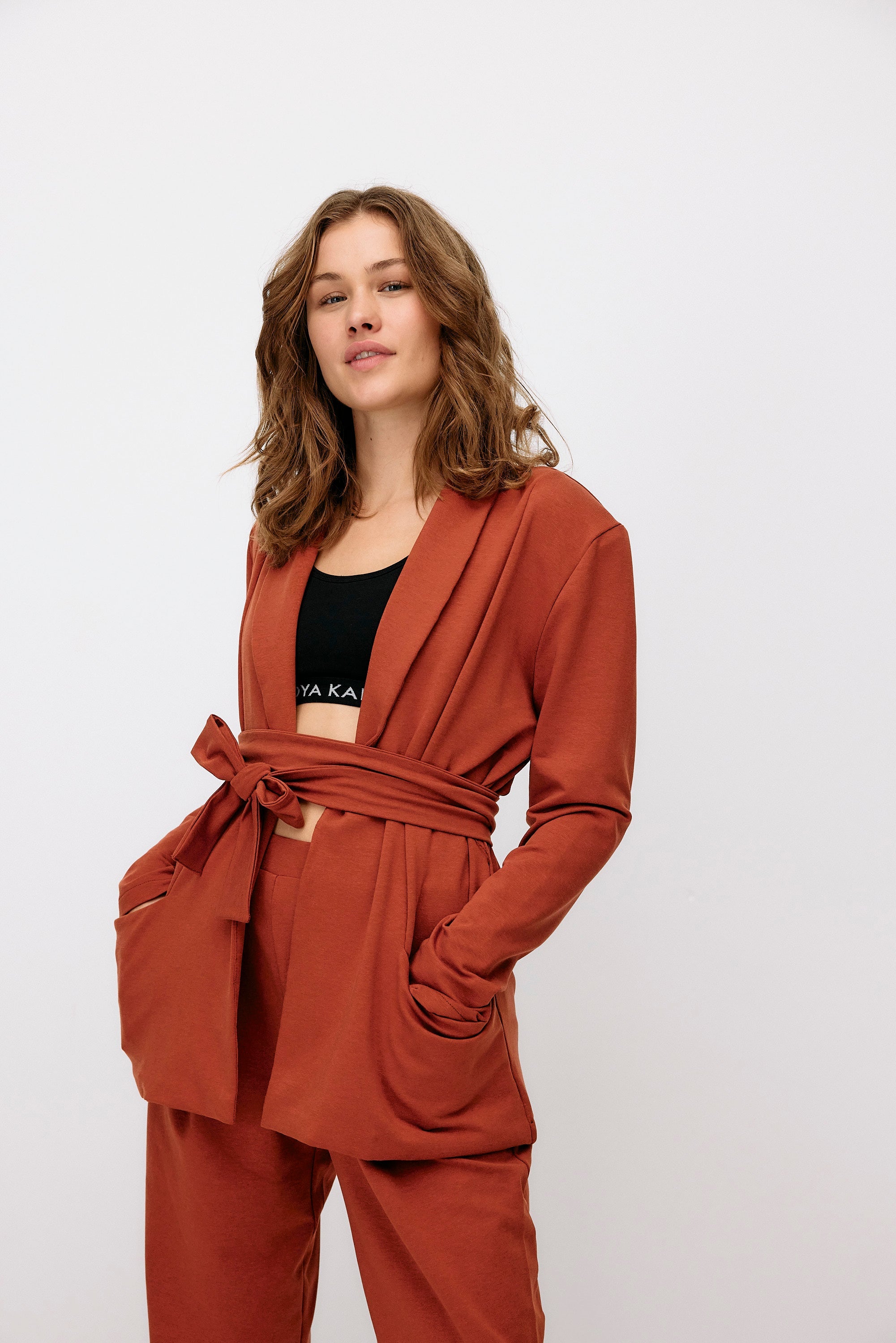Formal Blazer - red camel von Moya Kala