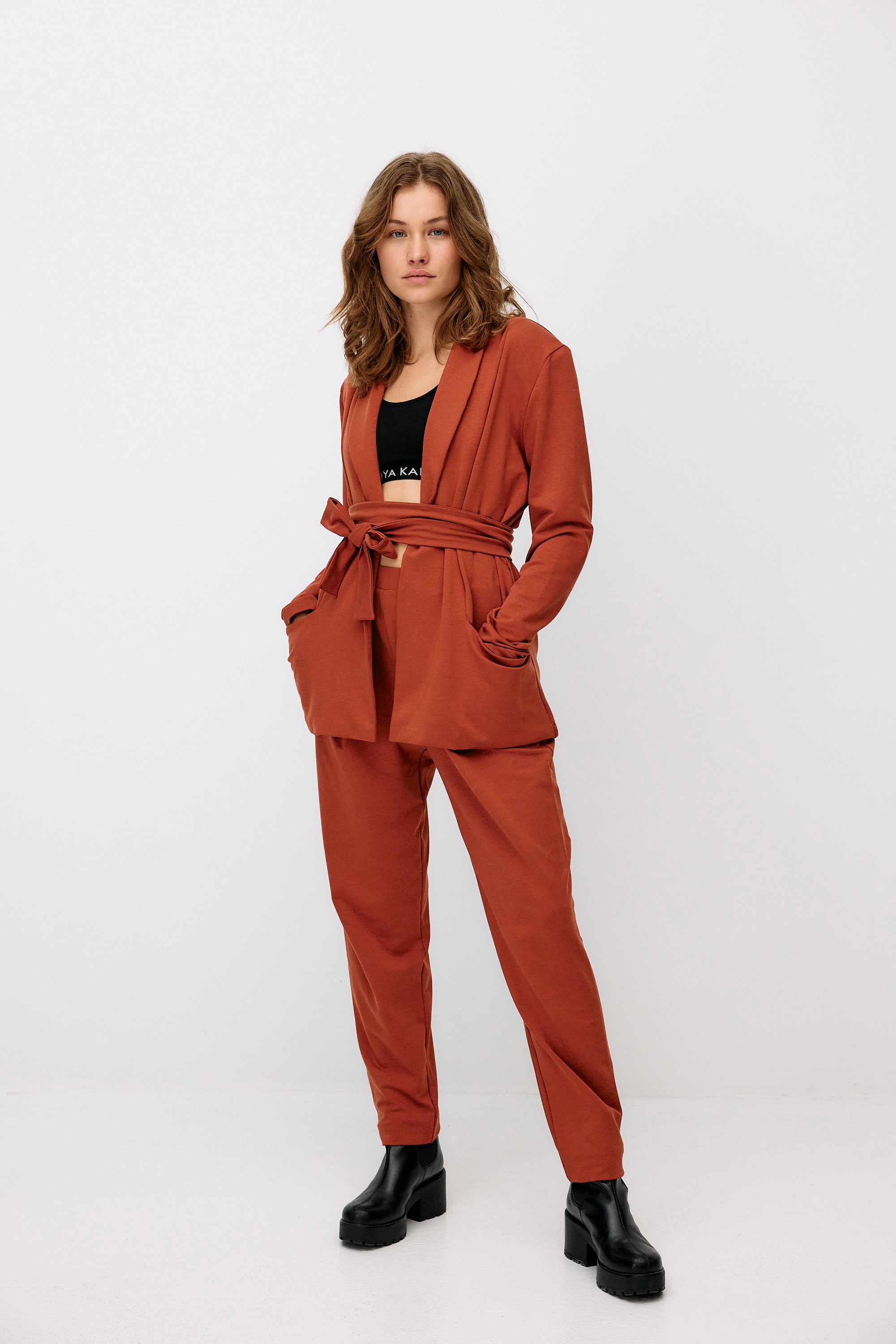 Formal Blazer - red camel von Moya Kala