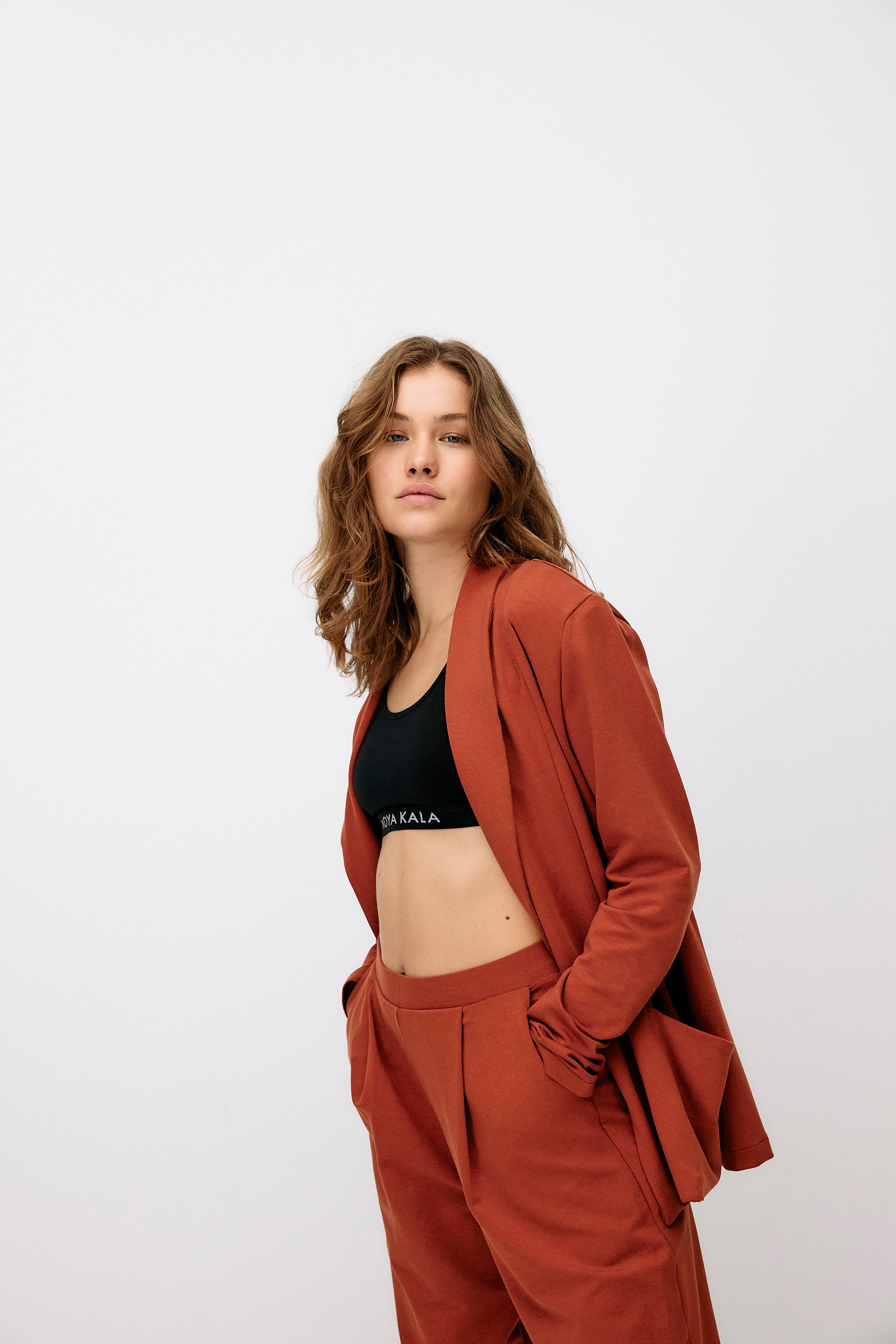 Formal Blazer - red camel von Moya Kala