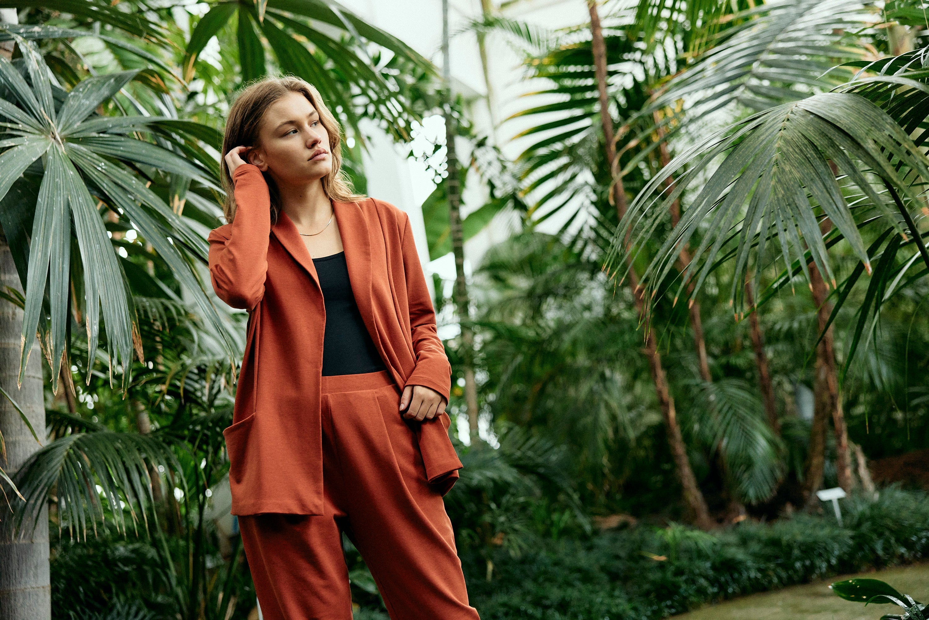 Formal Blazer - red camel von Moya Kala