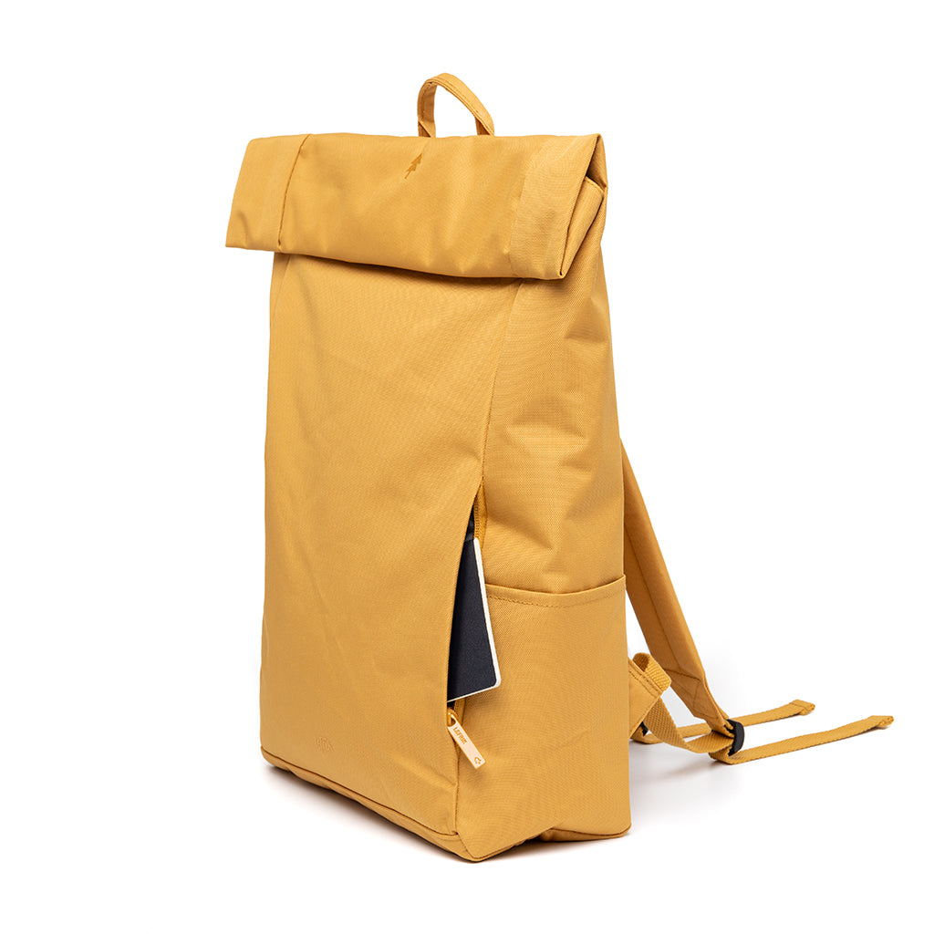 Gelber Rucksack Roll 19l von Lefrik