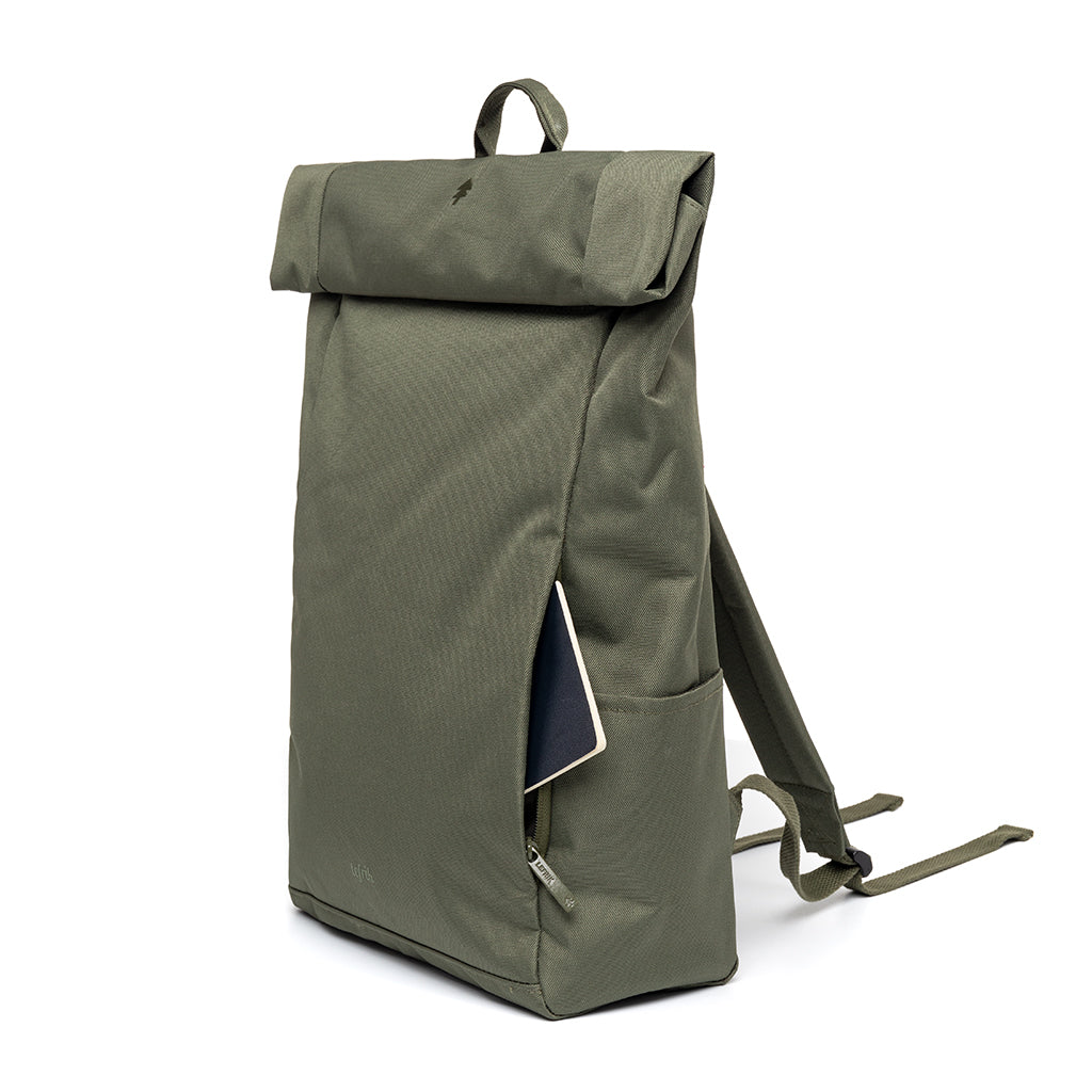Grüner Rucksack Roll 19l von Lefrik