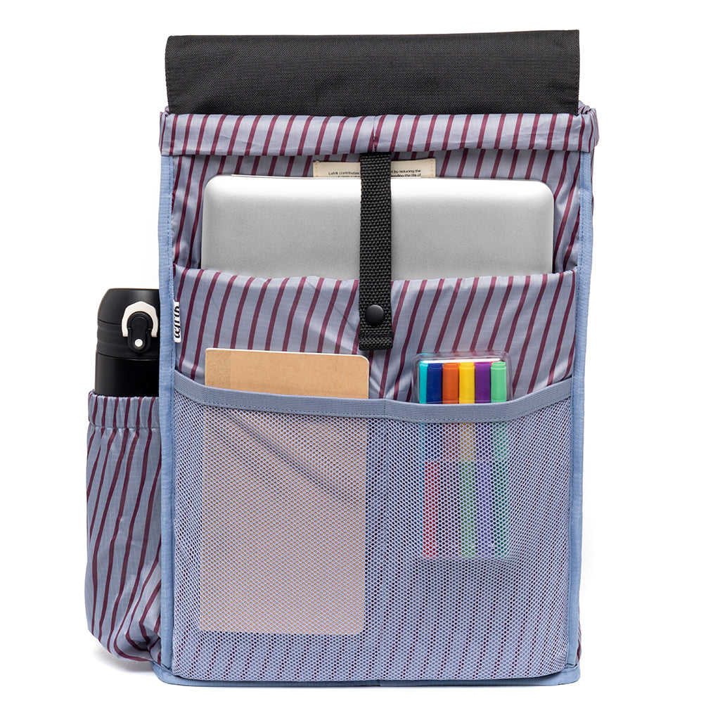 Schwarzer Rucksack Scout Metal 19l von Lefrik