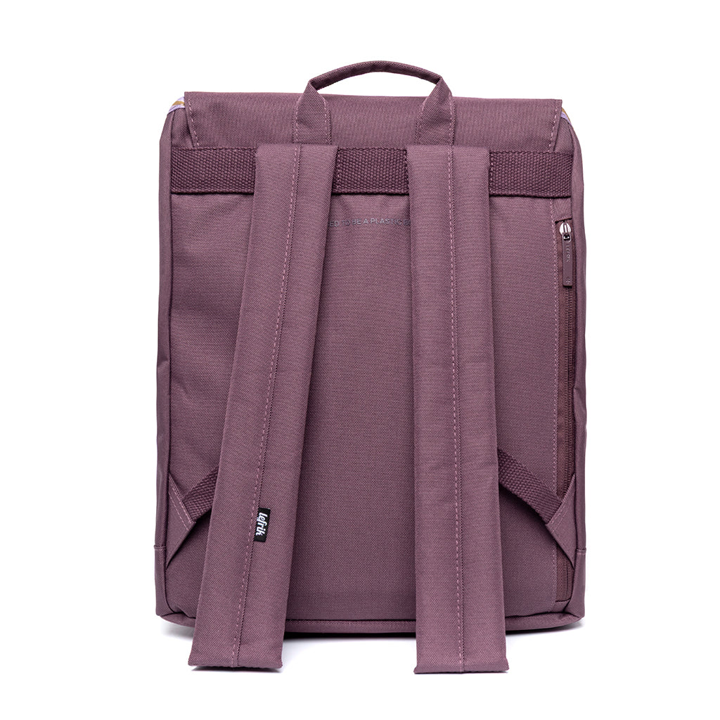 Violetter Rucksack Scout Metal aus recycelten PET-Flaschen von Lefrik