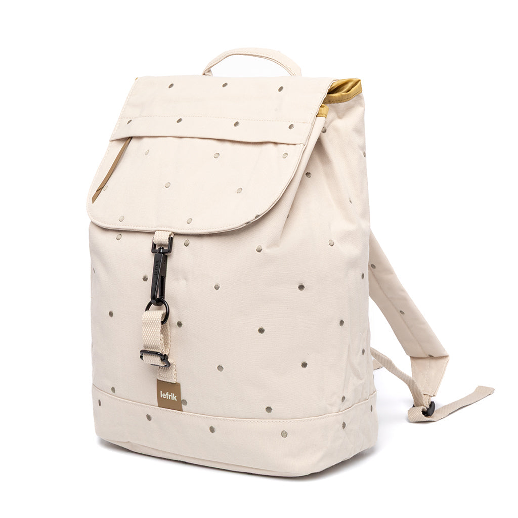 Beiger Rucksack Scout Arles aus recycelten PET-Flaschen von Lefrik