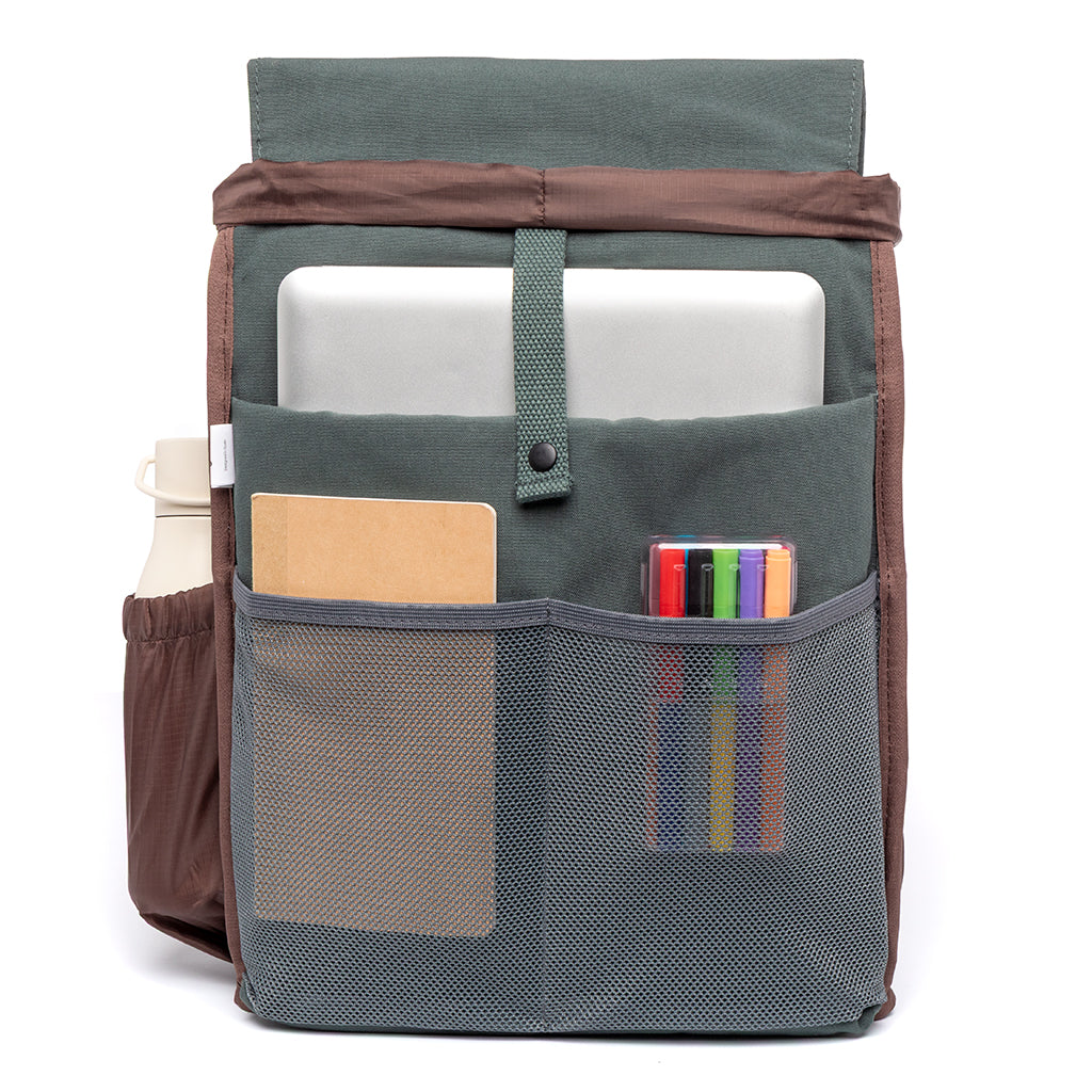 Blauer Rucksack Scout Arles aus recycelten PET-Flaschen von Lefrik