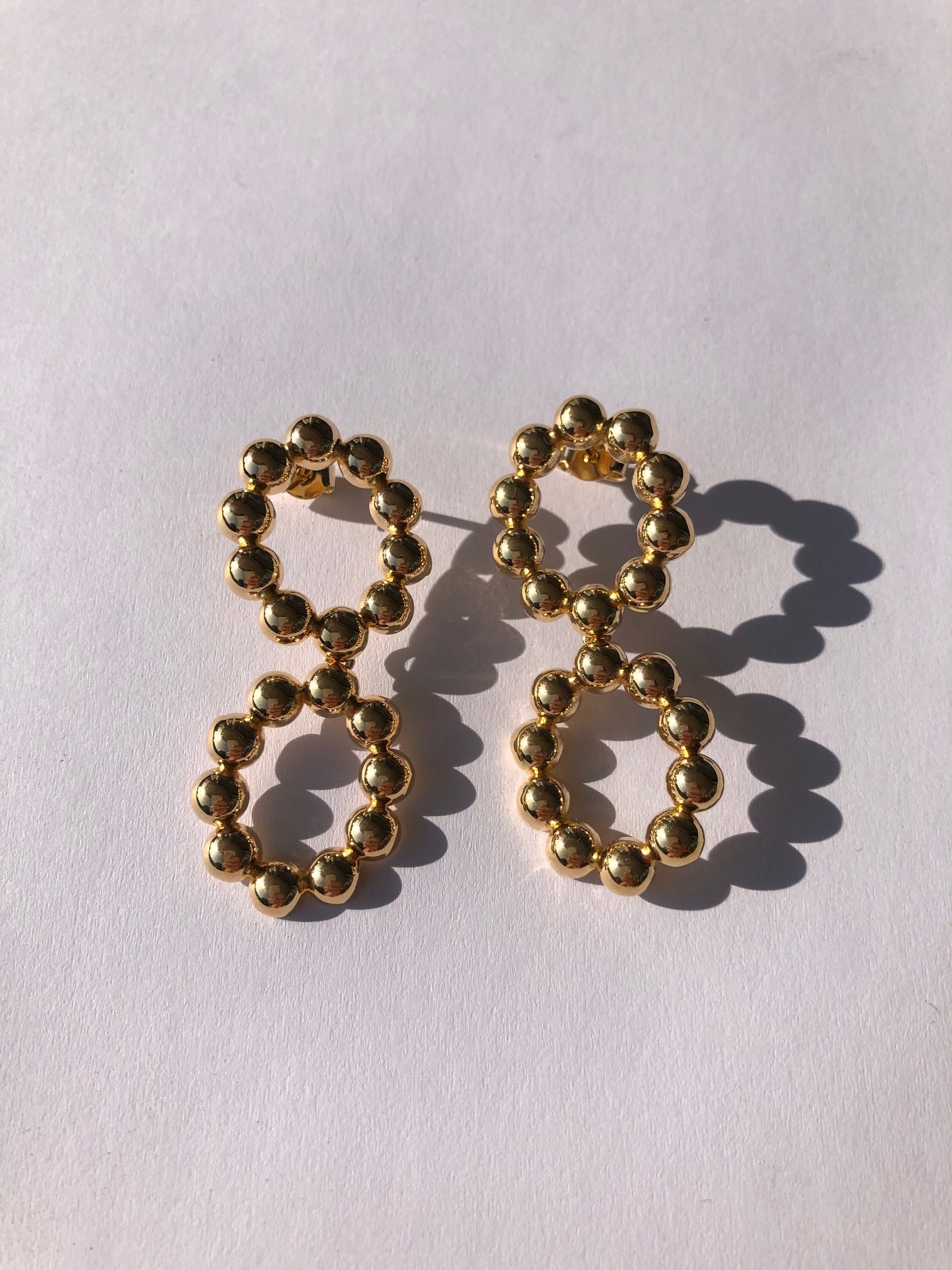 Reborn (Dali') Double Hoop Earrings