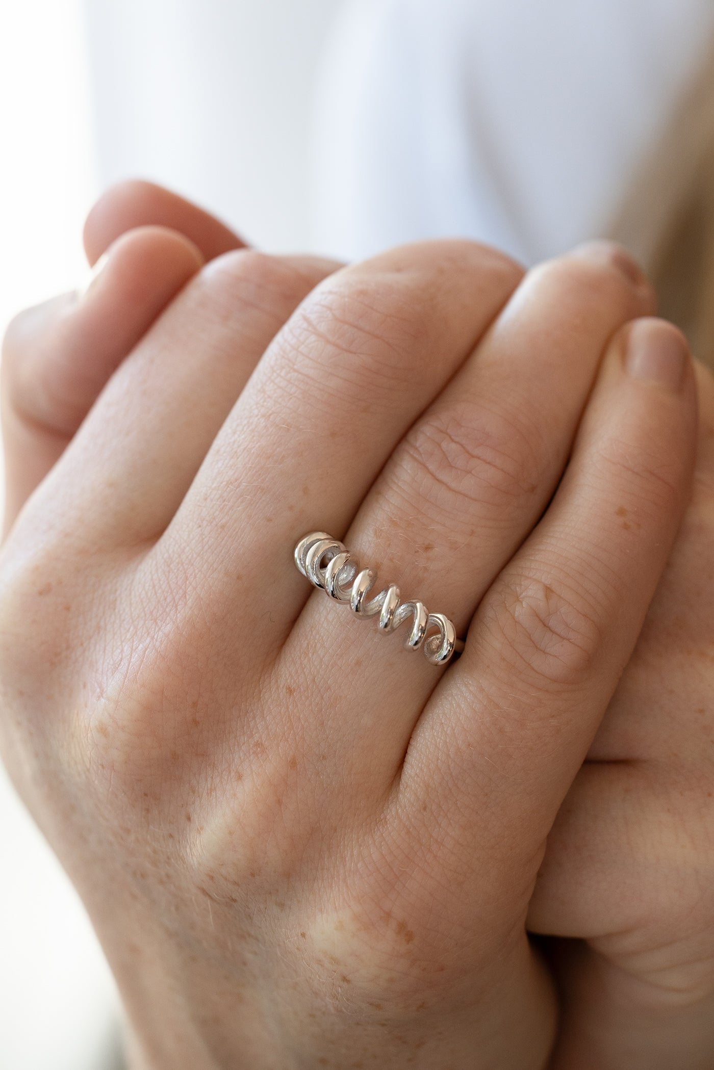 SPIRA Molla Silver Ring von V Design Lab