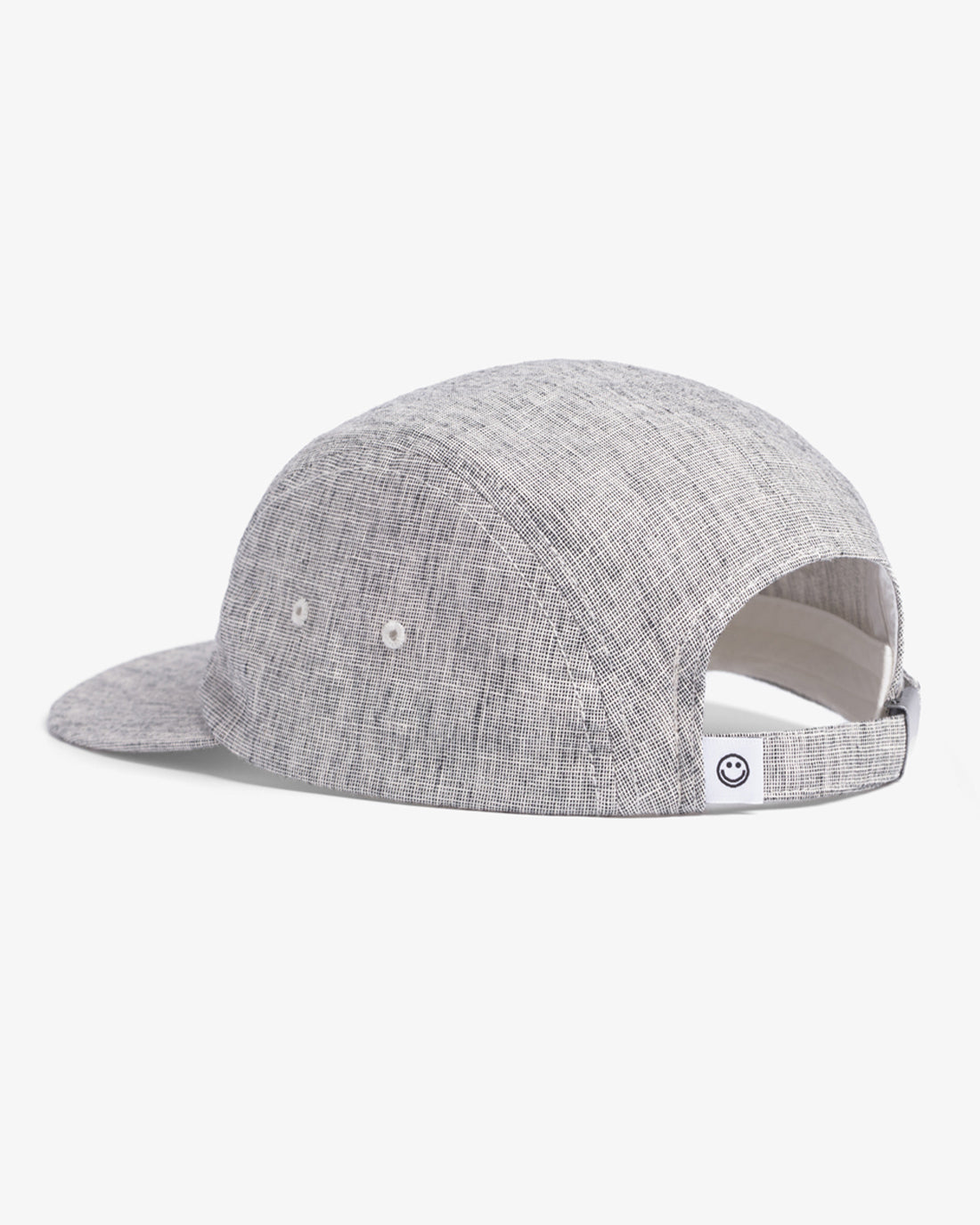 Graues Cap Logo 5 Panel aus 100% Bio-Baumwolle von Rotholz
