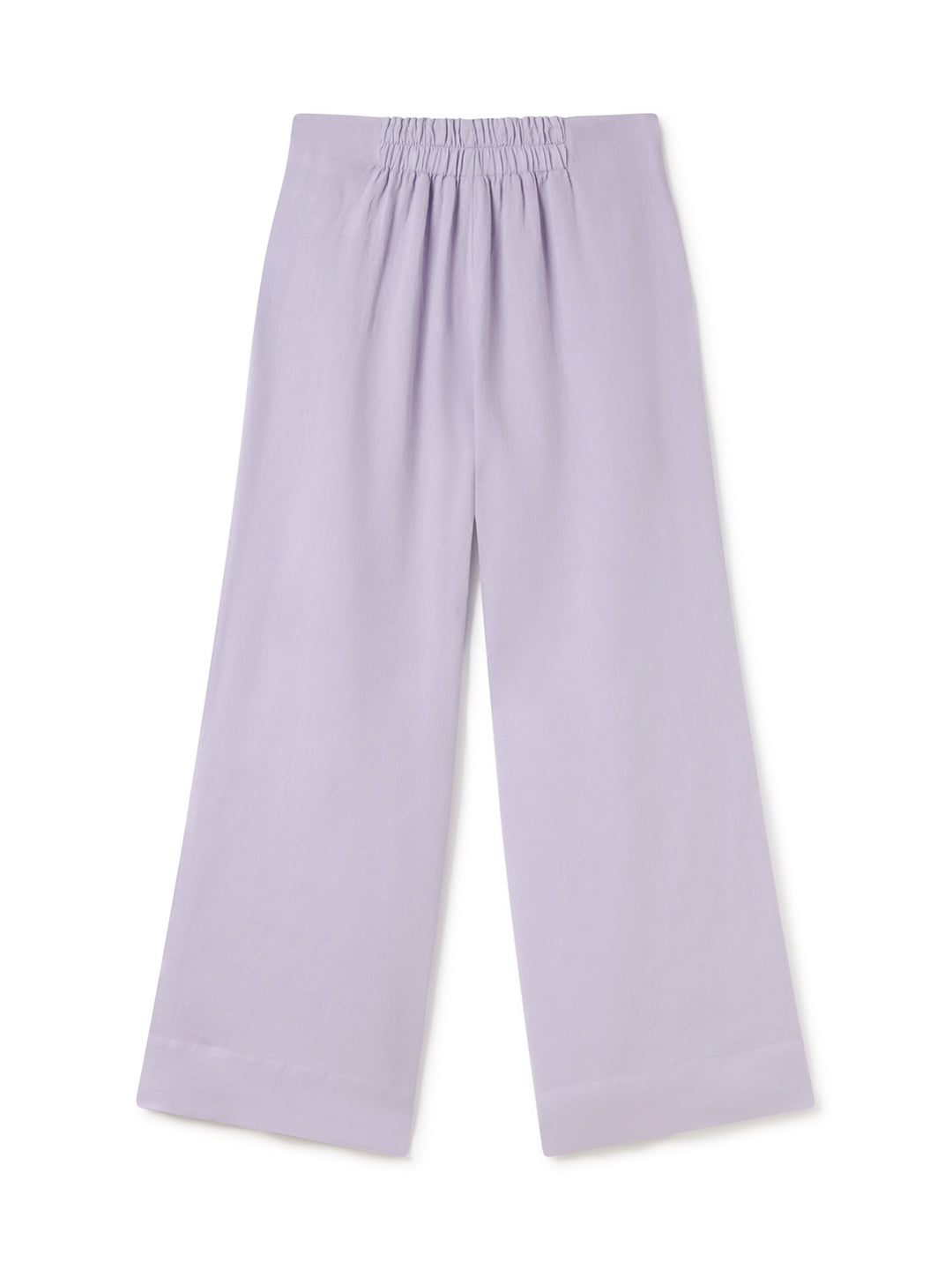 Hose VARMDO in violett aus Leinen von TWOTHIRDS