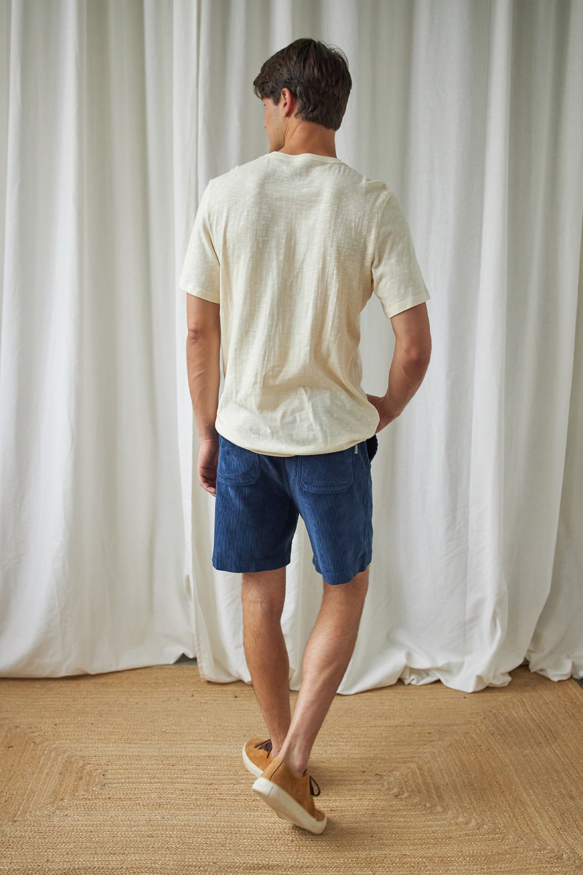 Shirt GROIX in ecru made from organic cotton by TWOTHIRDS