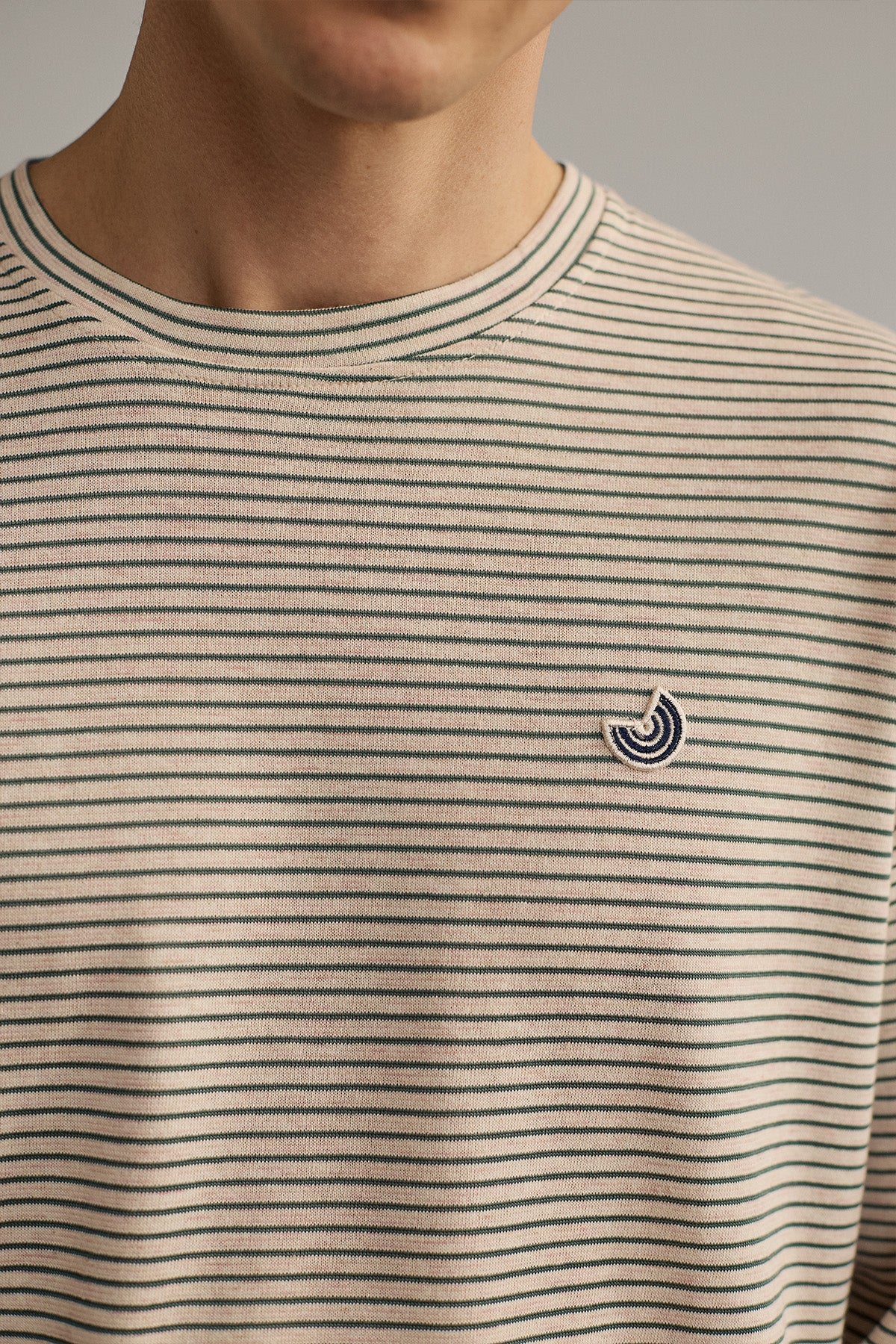 Langarm-Shirt Buddenhaggen gestreift aus Bio Baumwolle von TWOTHIRDS