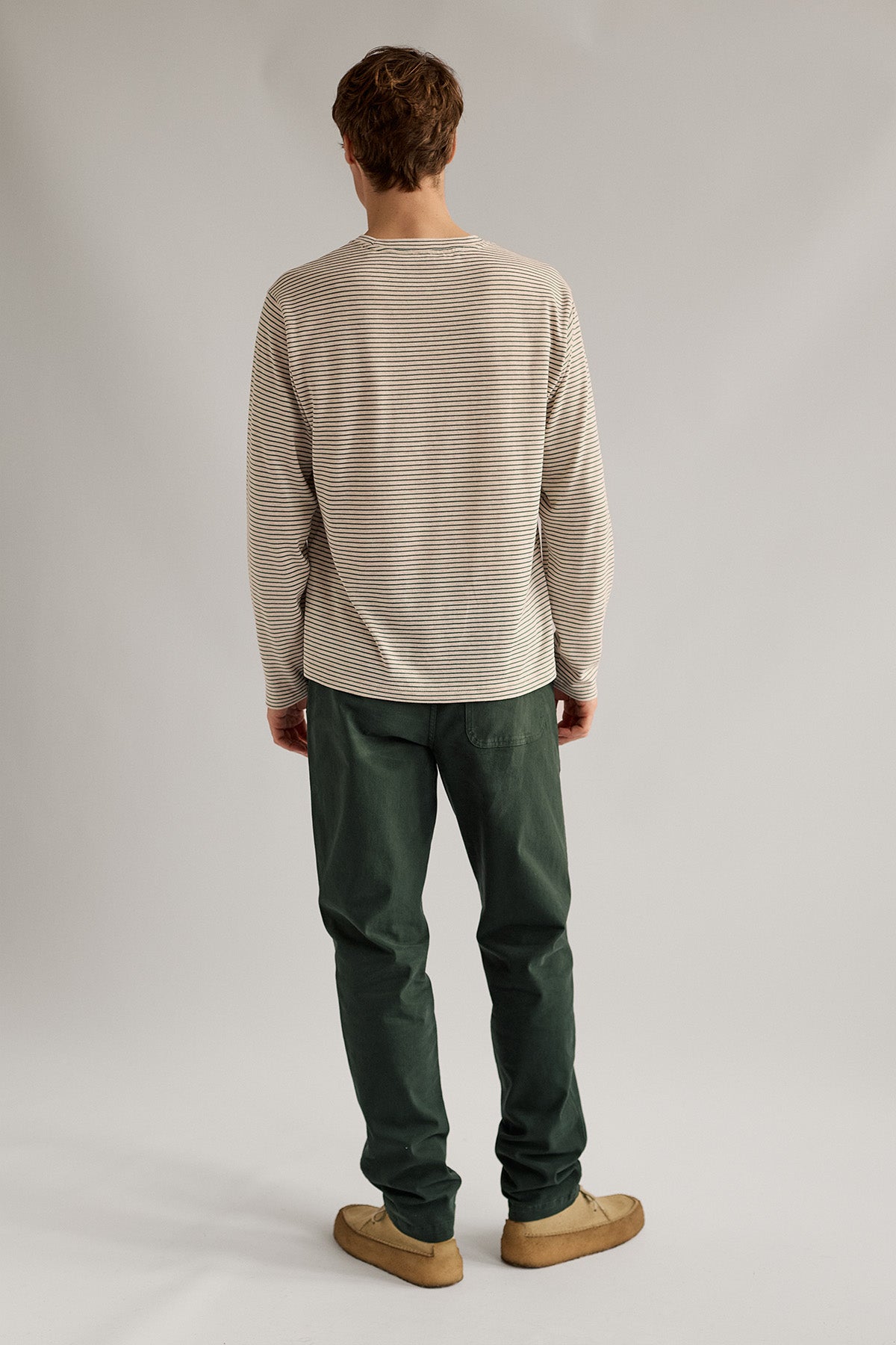 Langarm-Shirt Buddenhaggen gestreift aus Bio Baumwolle von TWOTHIRDS