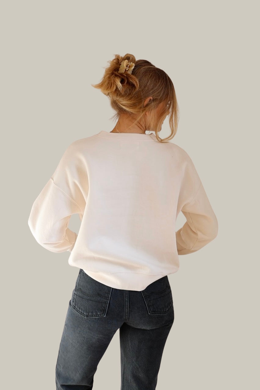 PULL À COL RAS DU COU OVERSIZE de PURA CLOTHING