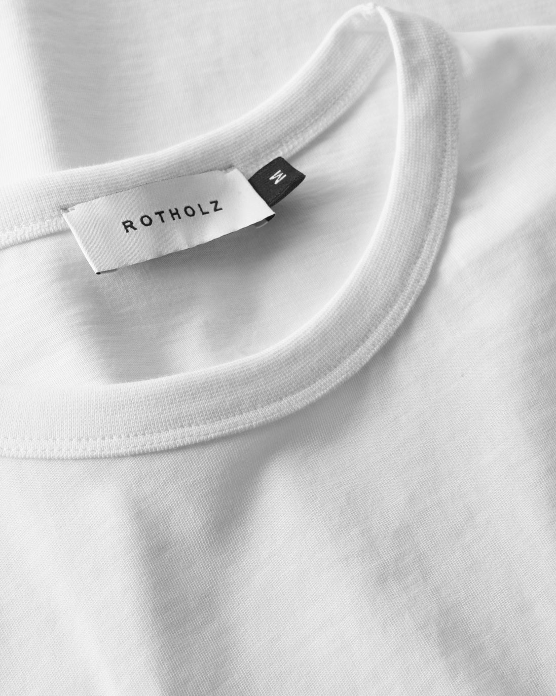 Weisses T-Shirt Affection aus 100% Bio-Baumwolle von Rotholz