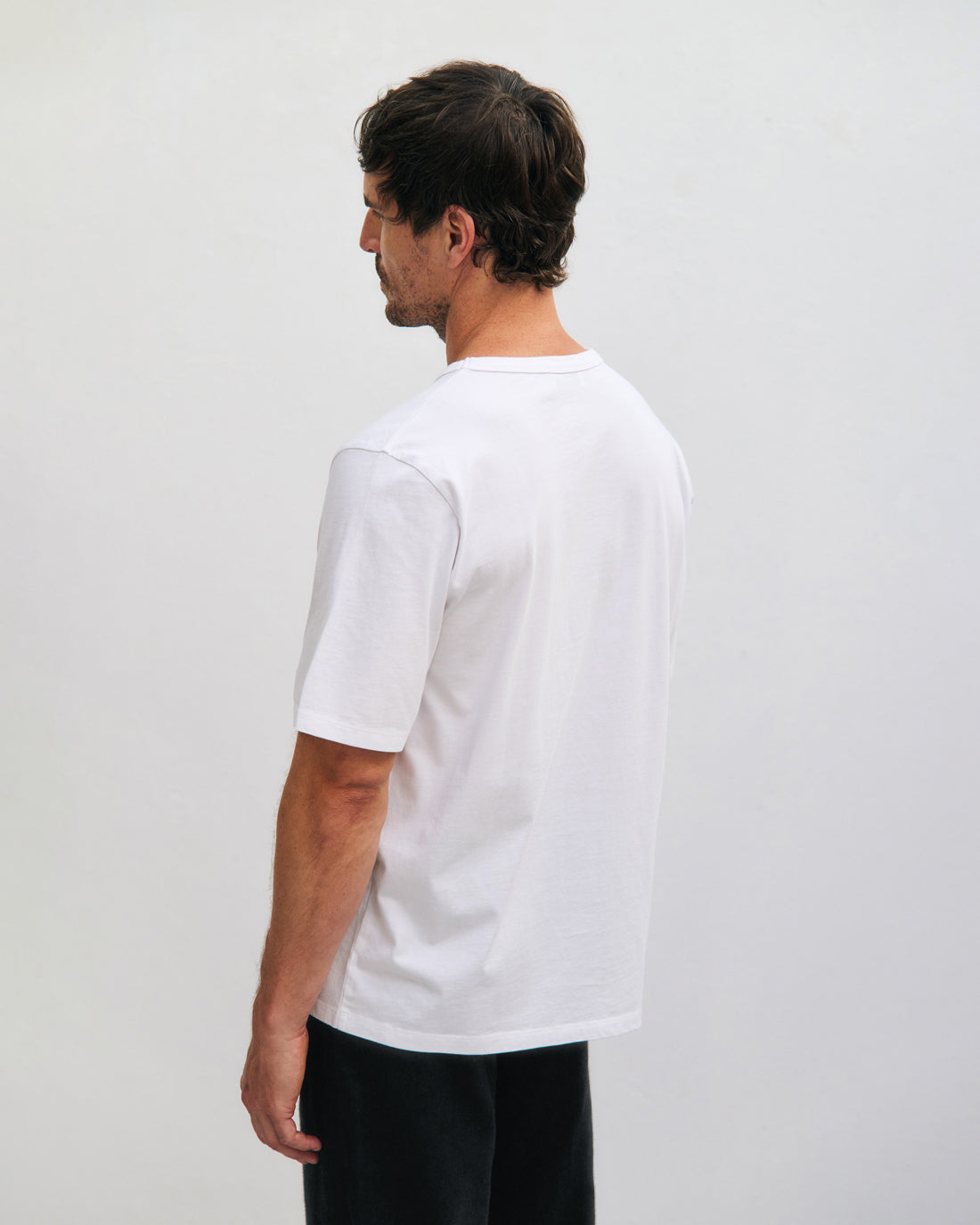 Weisses T-Shirt Affection aus 100% Bio-Baumwolle von Rotholz