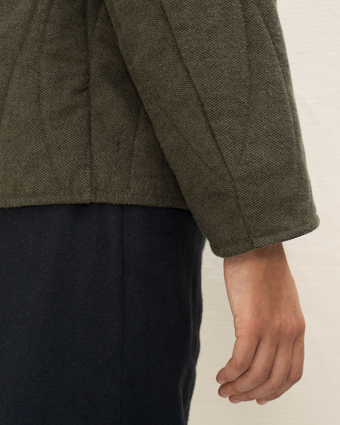Quilt Jacket Organic Flannel - Green by Rotholz