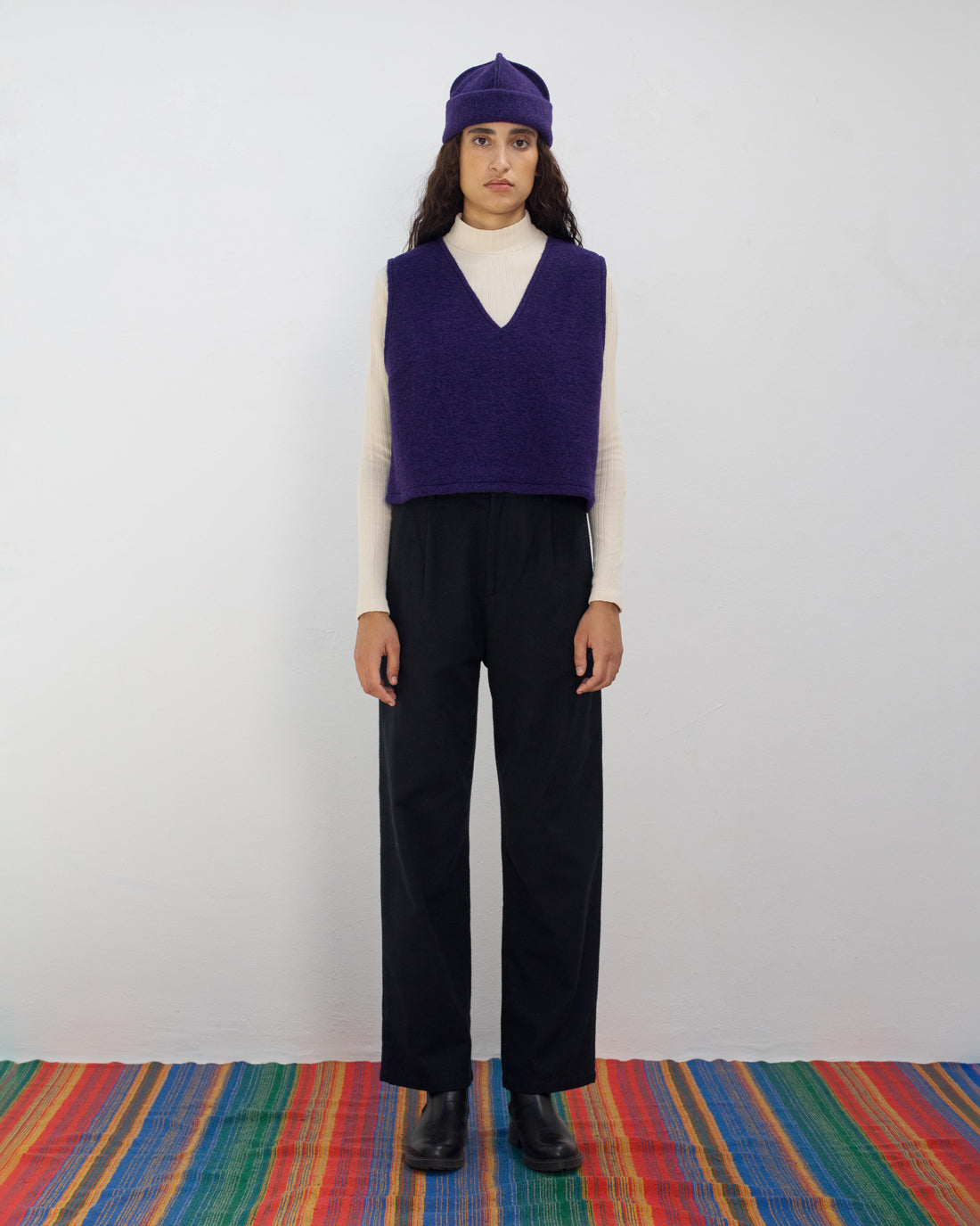 Beiges Langarmshirt aus 100% Bio-Baumwolle von Rotholz